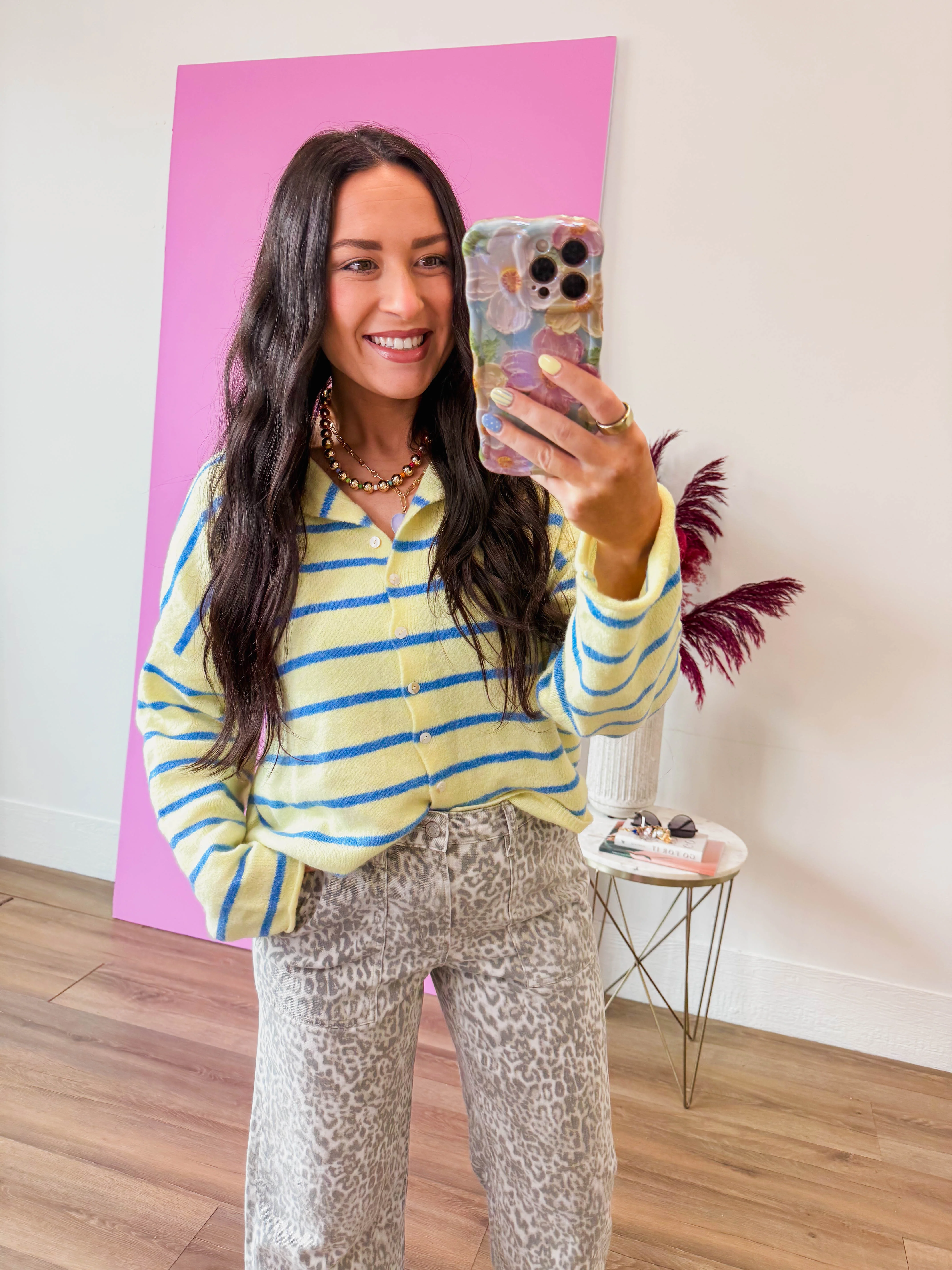 Alaina Striped Cardigan - Image 4