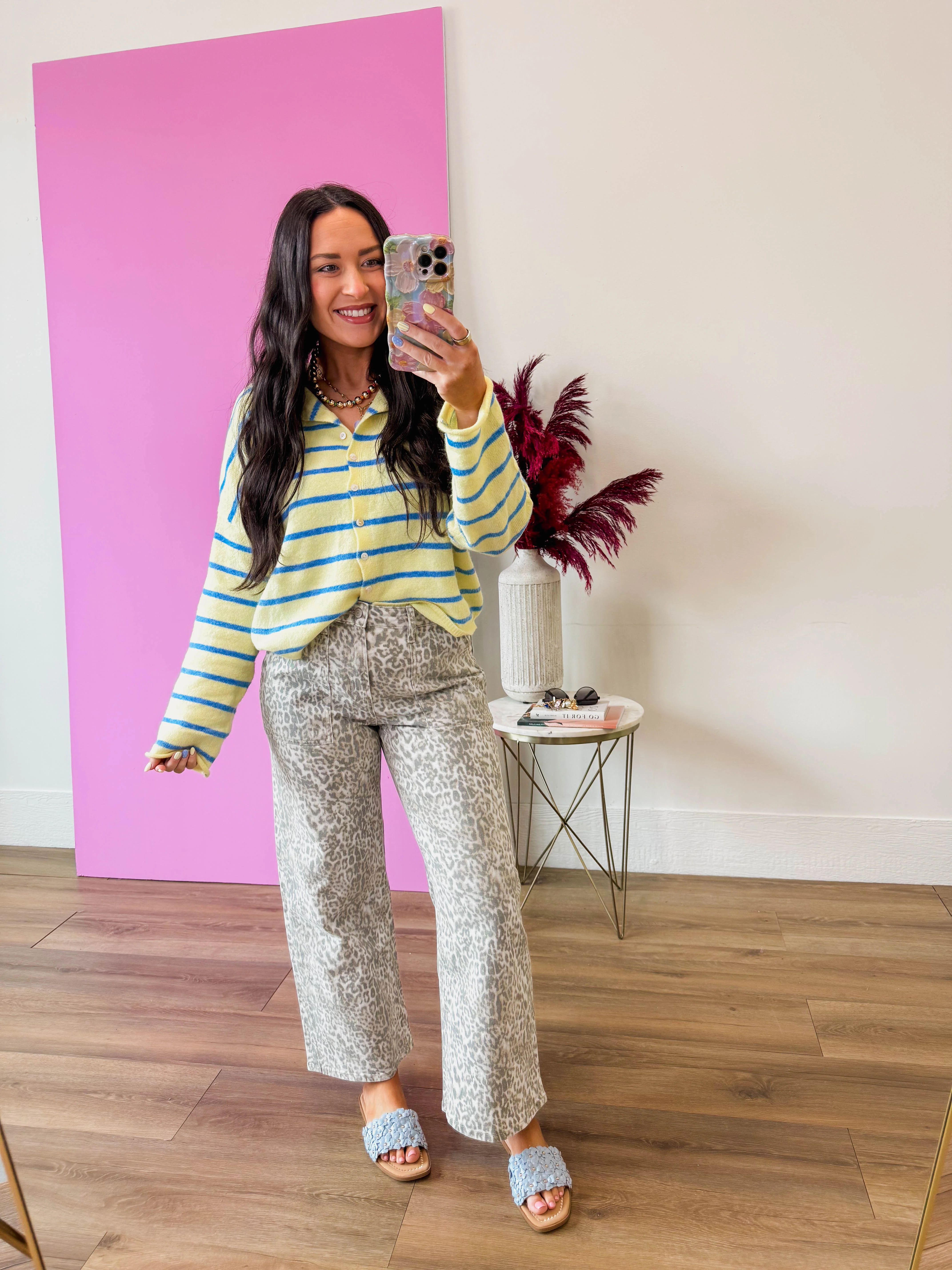 Alaina Striped Cardigan - Image 9