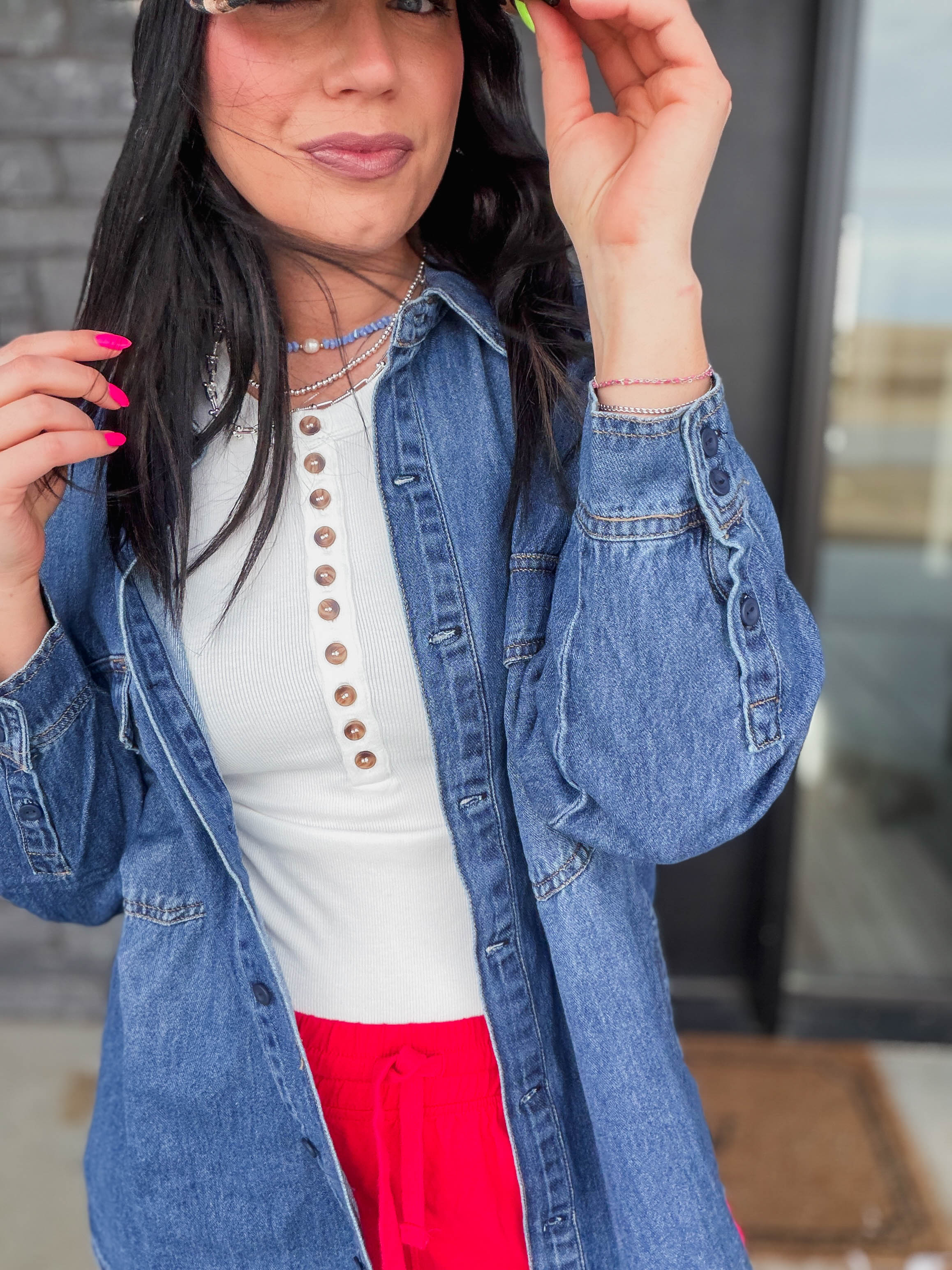 All I Need Denim Jacket - Image 18