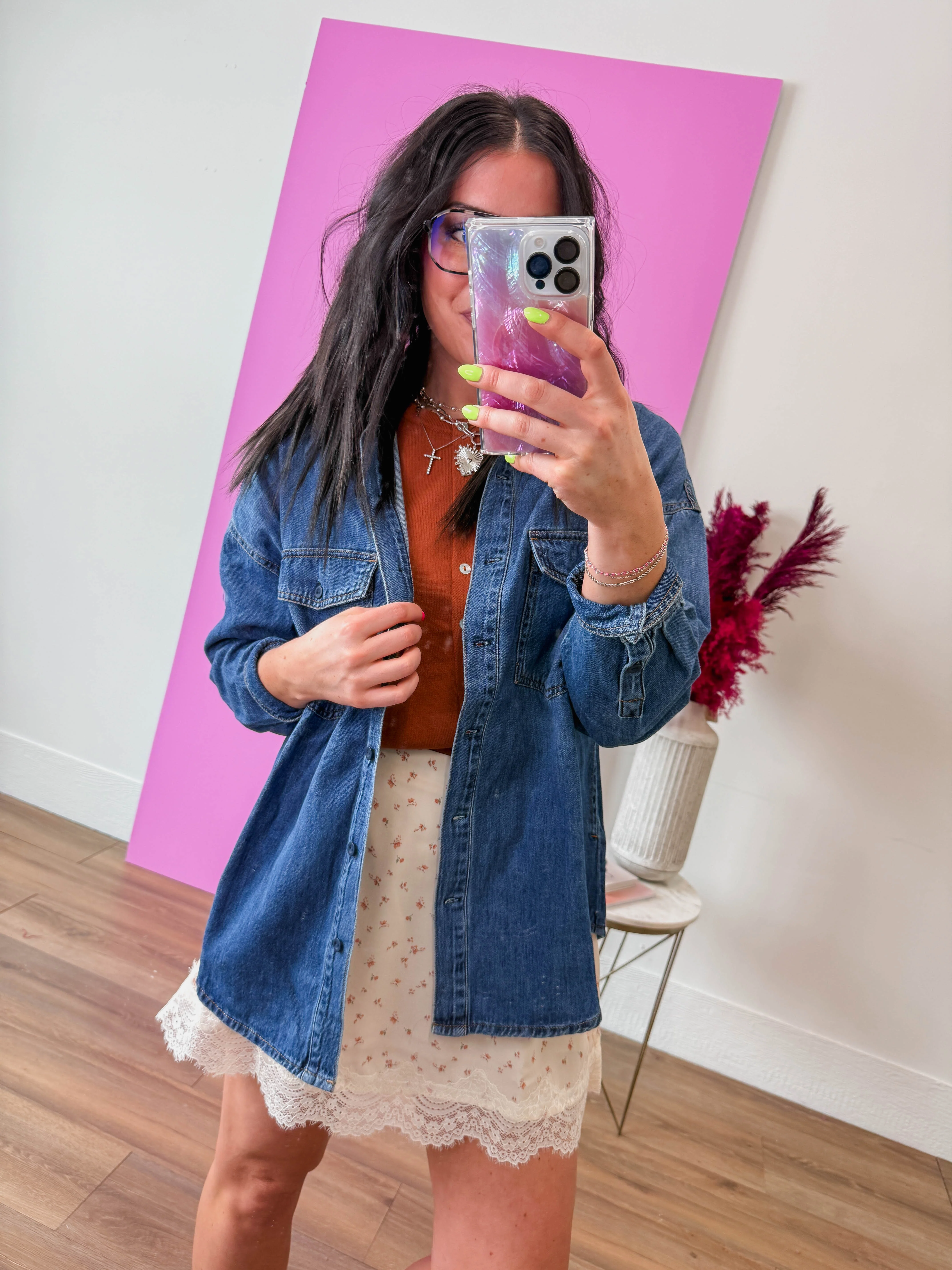 All I Need Denim Jacket - Image 7