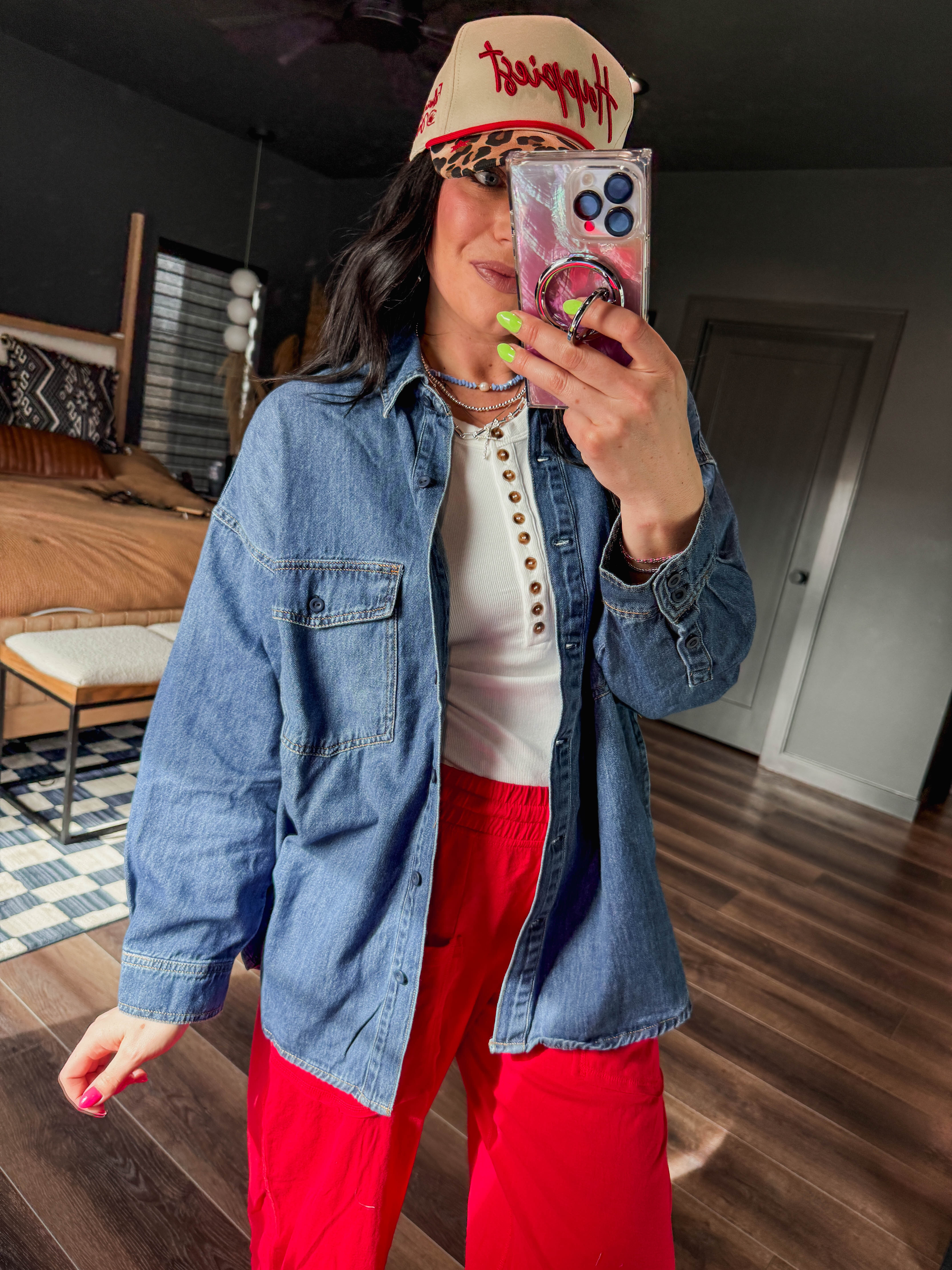 All I Need Denim Jacket - Image 8