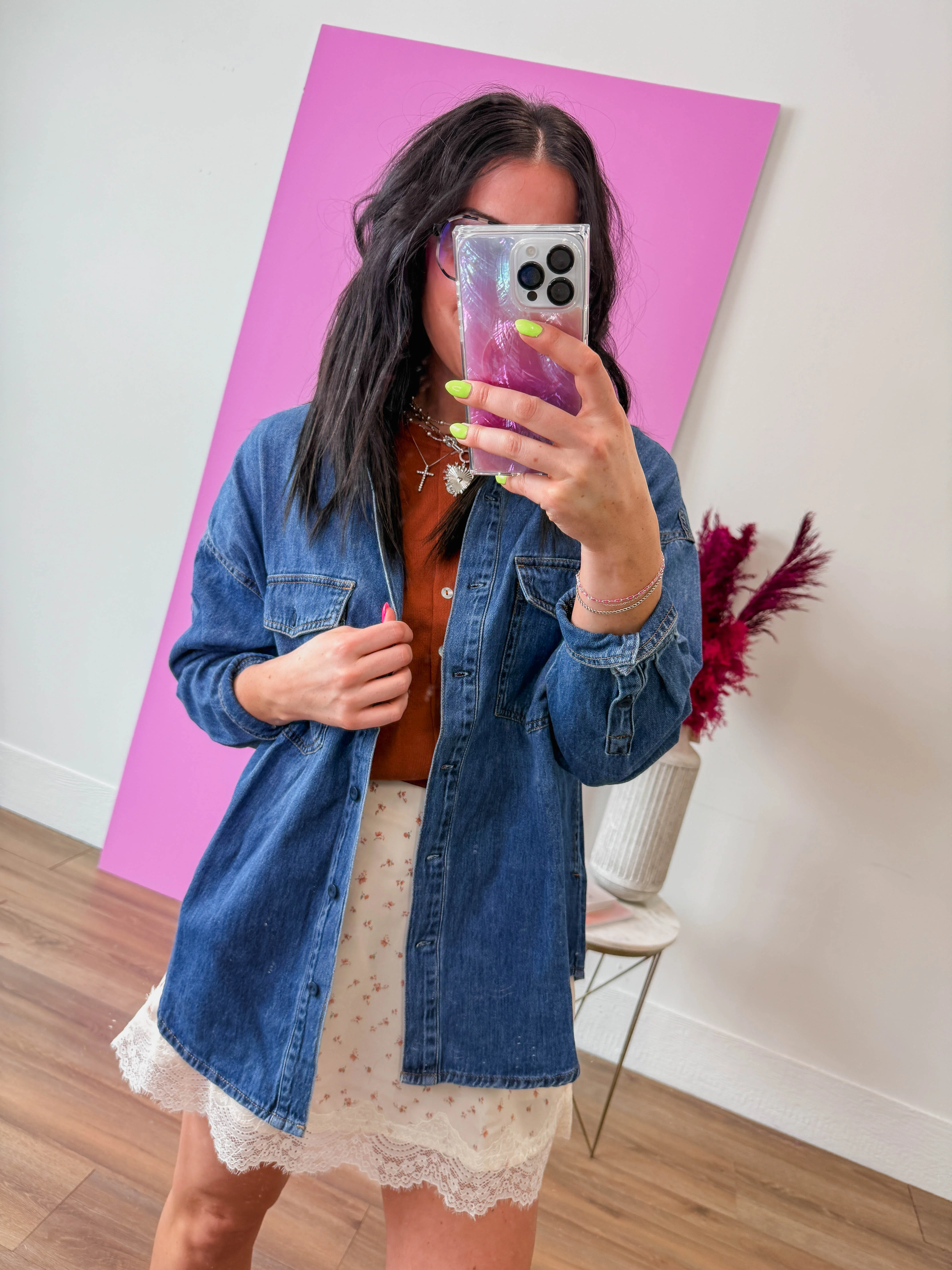 All I Need Denim Jacket - Image 9