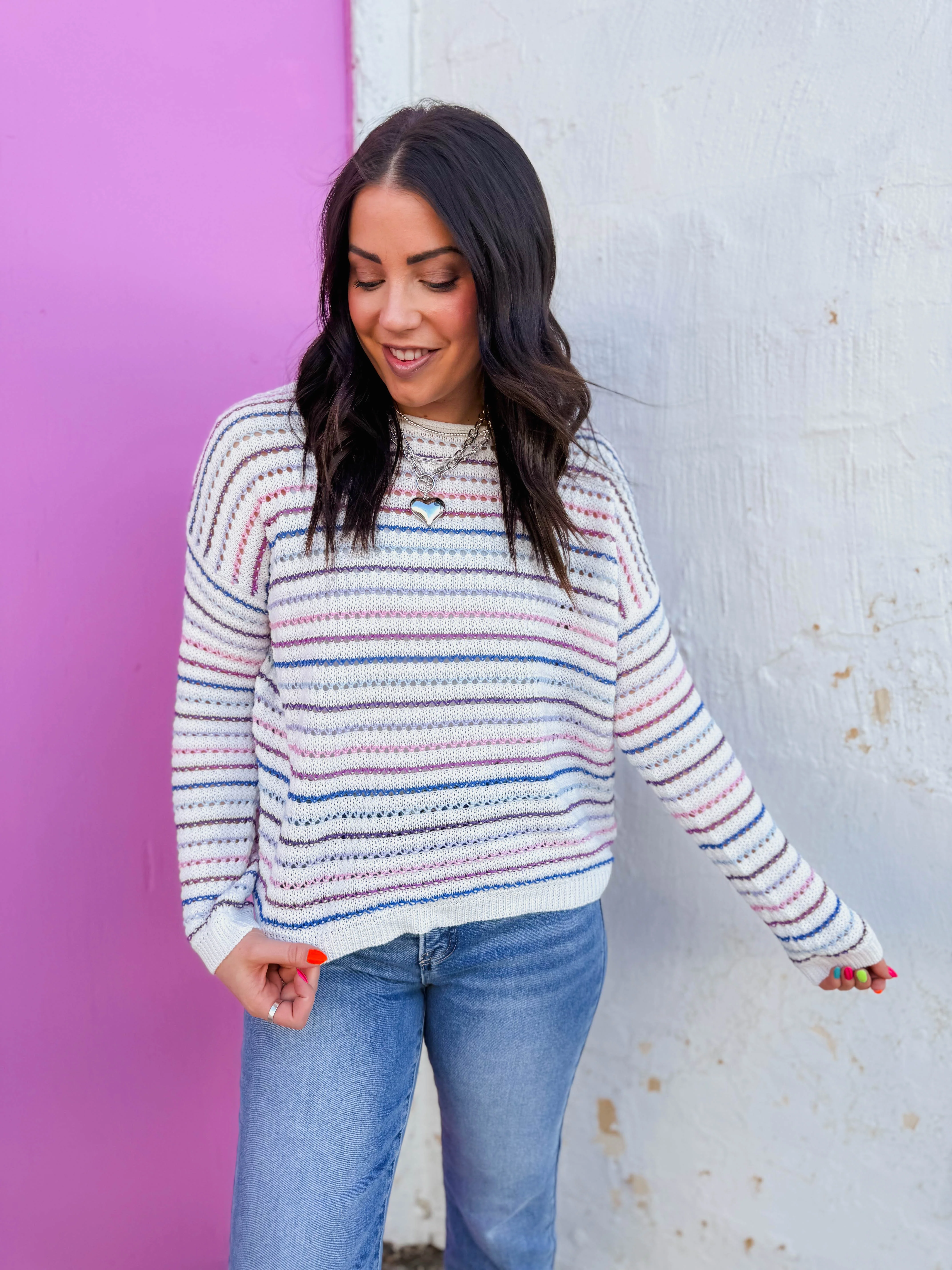 Alyssa Striped Sweater - Image 6