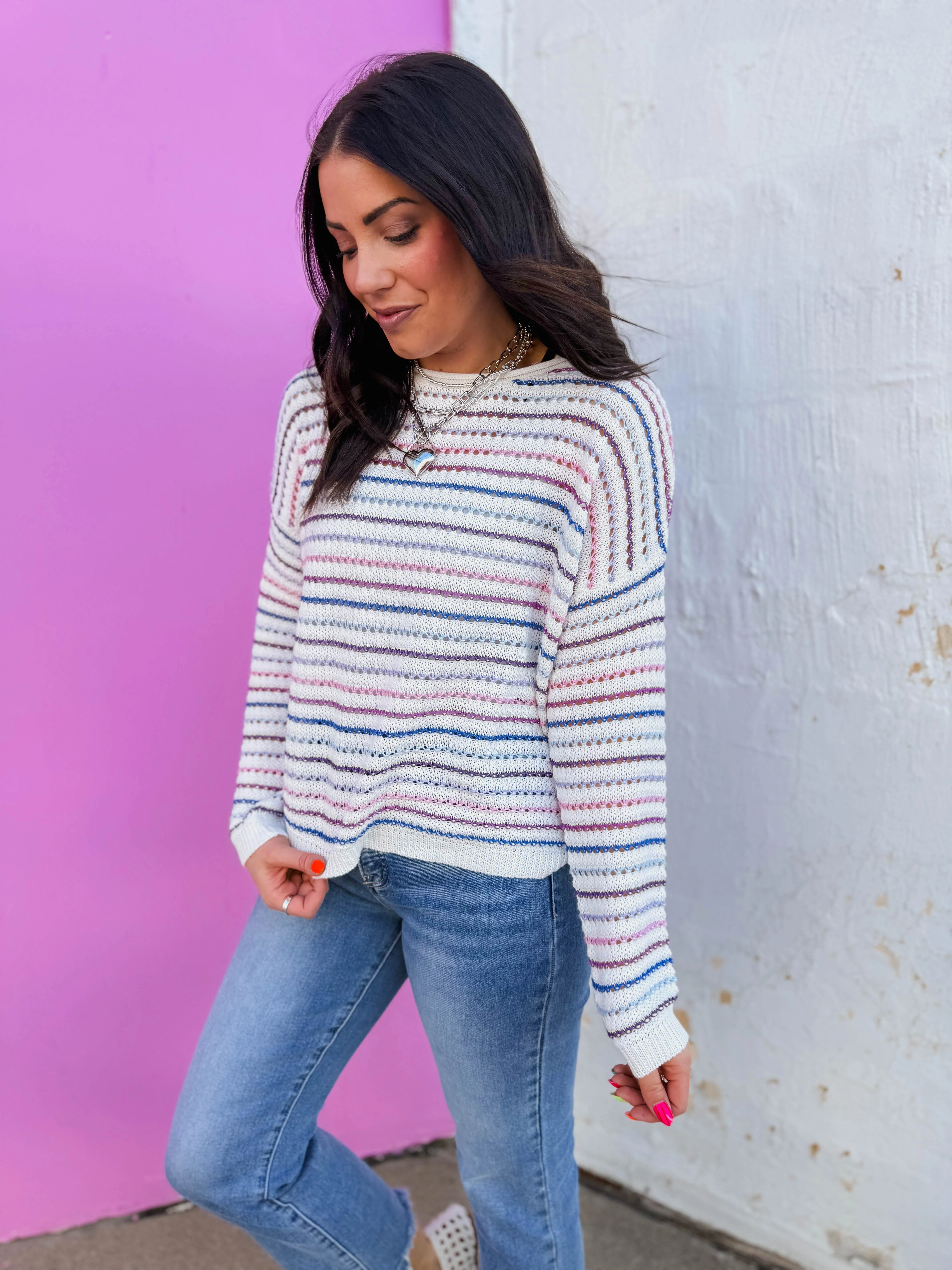 Alyssa Striped Sweater - Image 8