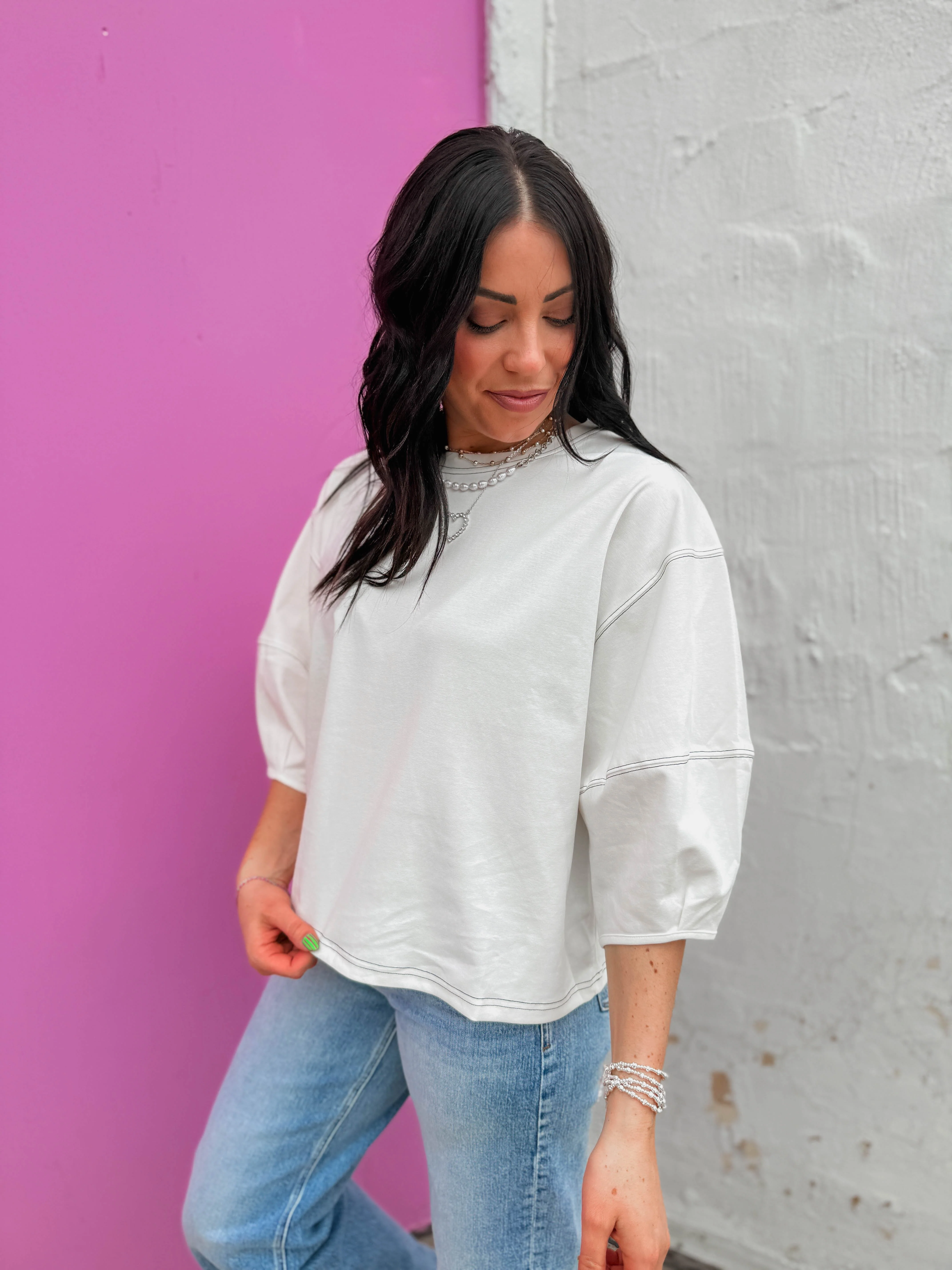 Amber Top-White - Image 6