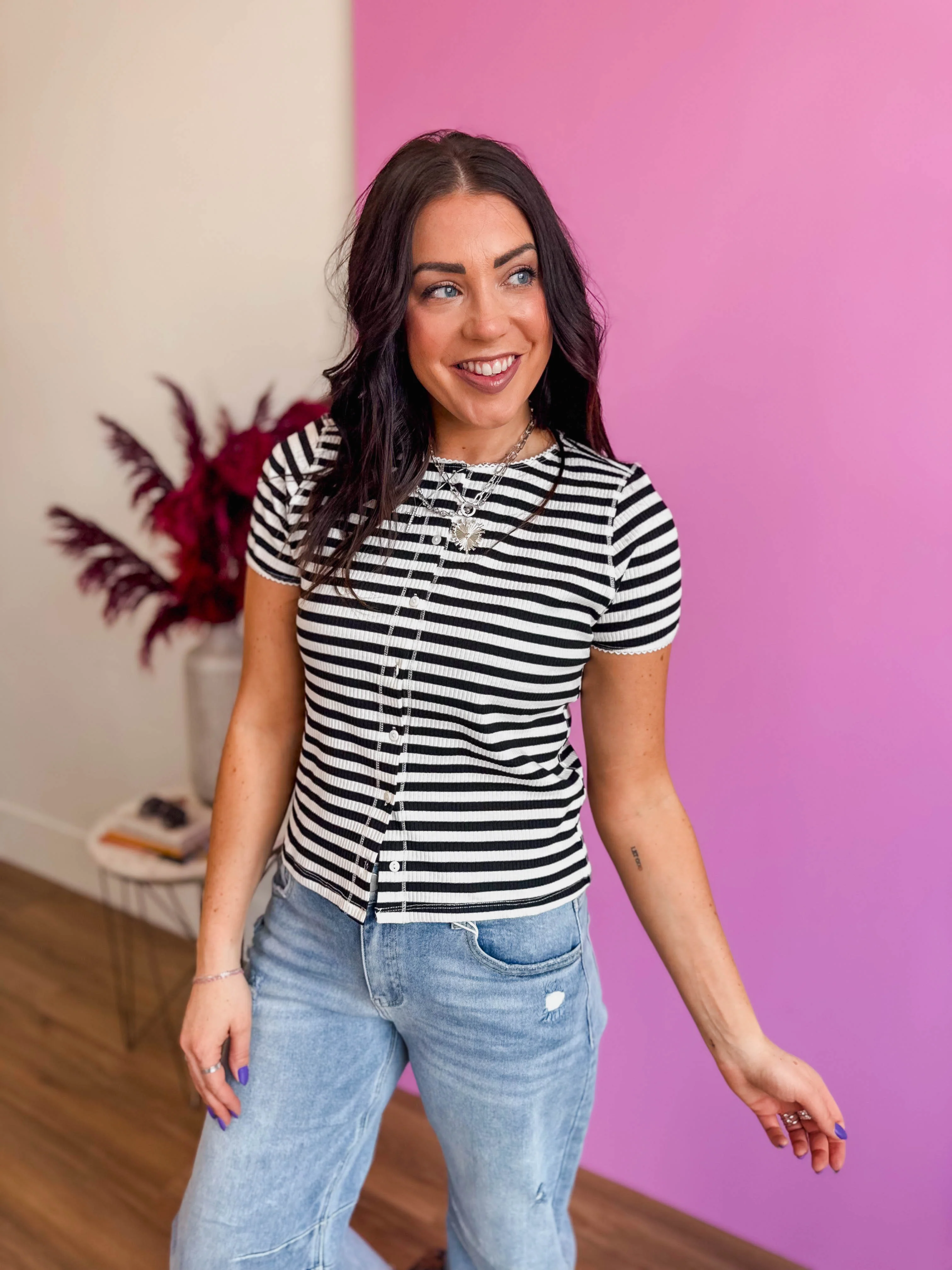 Annika Striped Top - Image 14