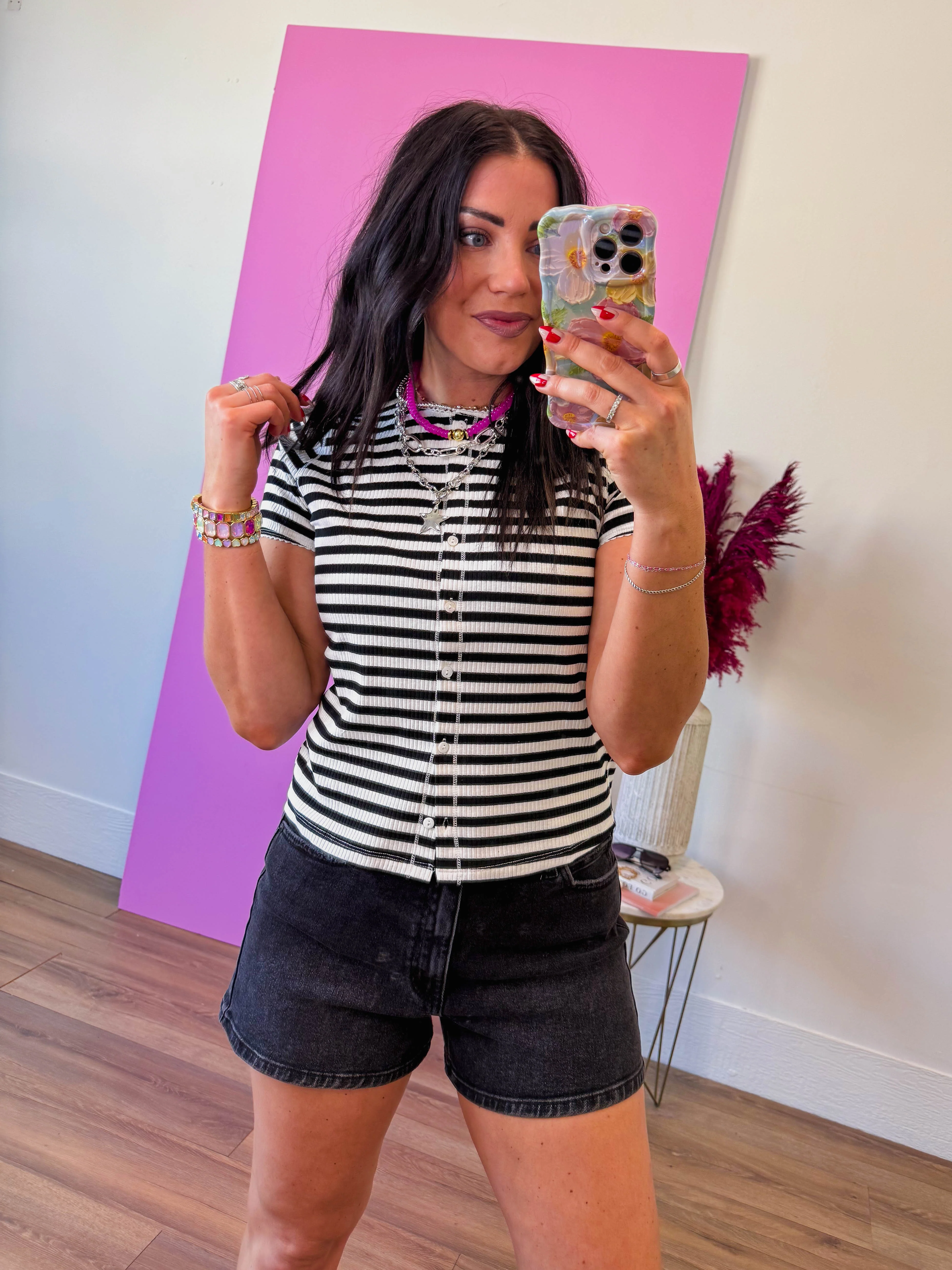 Annika Striped Top - Image 3
