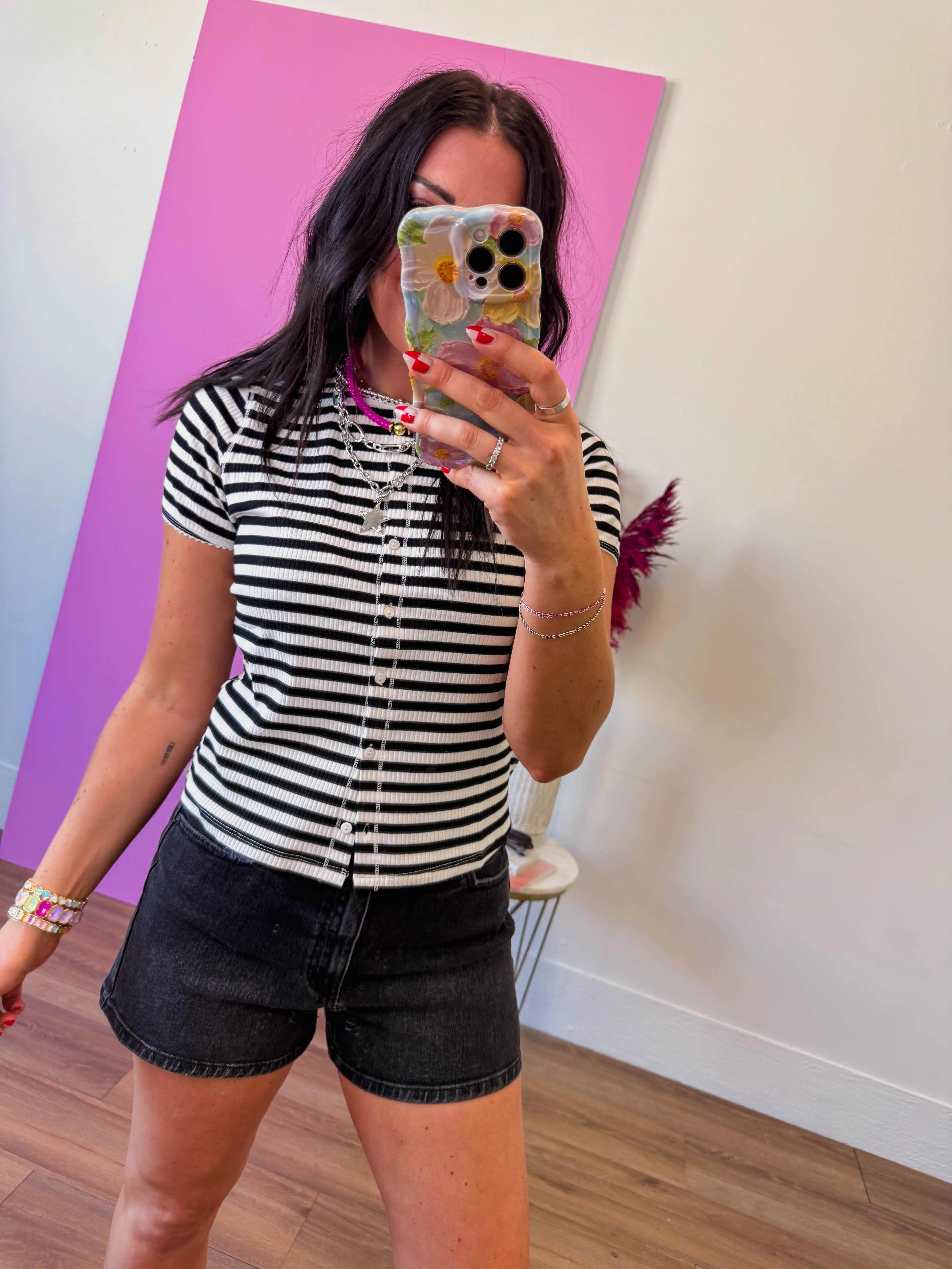 Annika Striped Top - Image 6