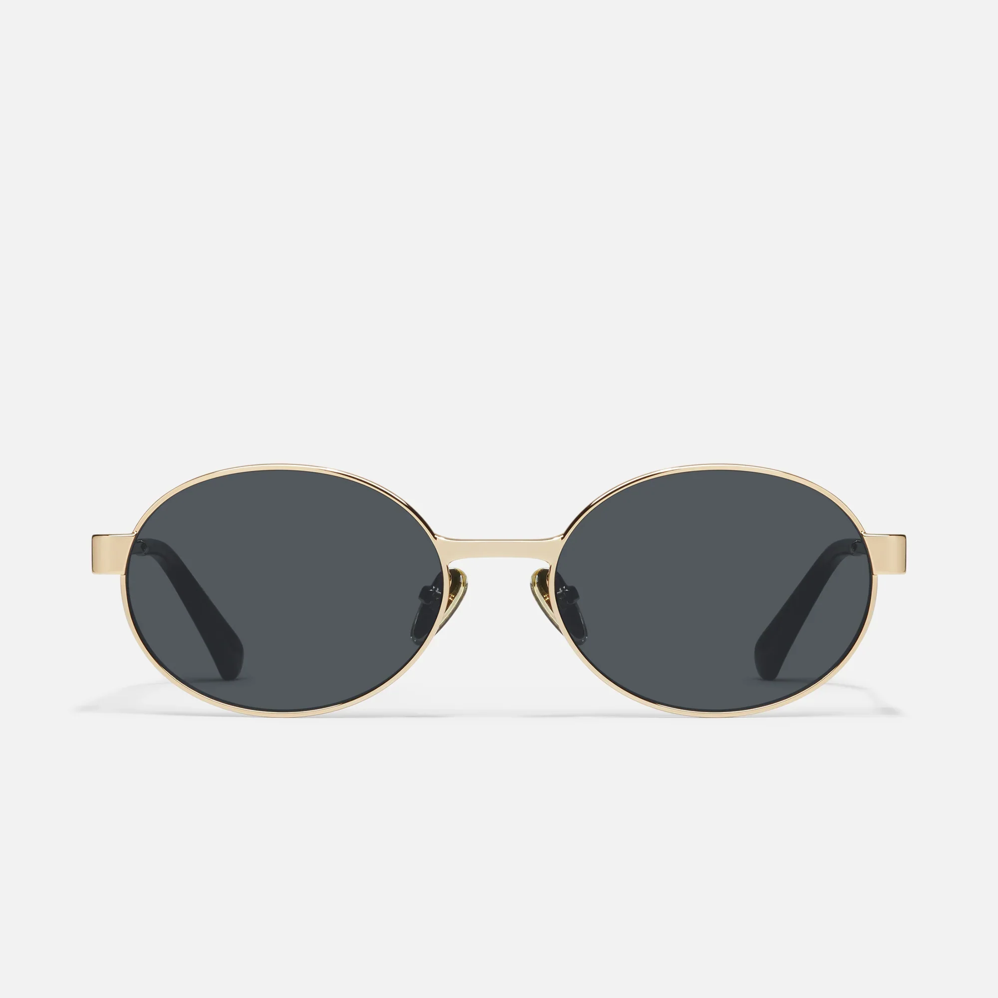 Anyways Sunglasses-Gold Frame/Smoke Lens-Quay - Image 9