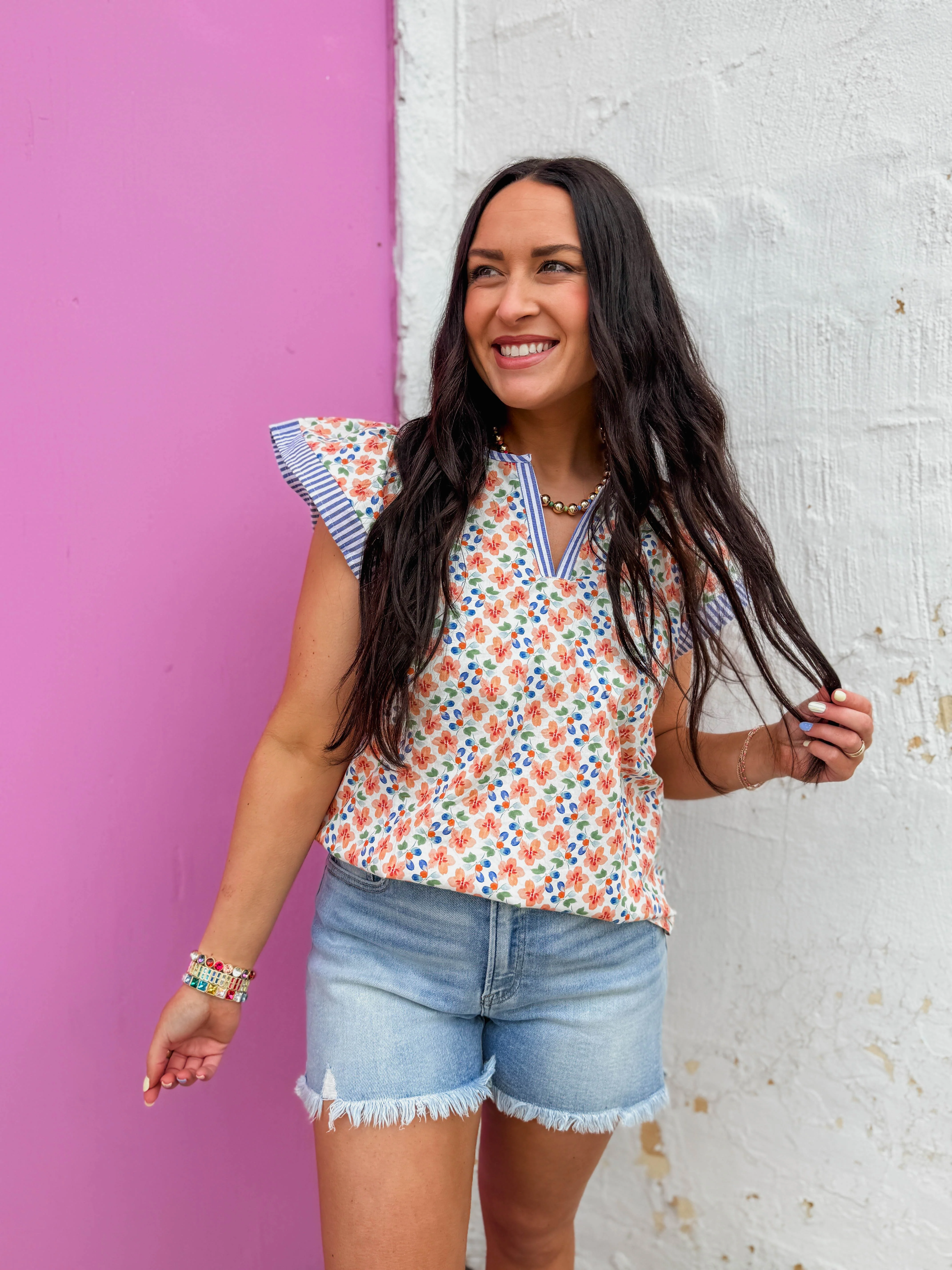 Aurora Floral Top