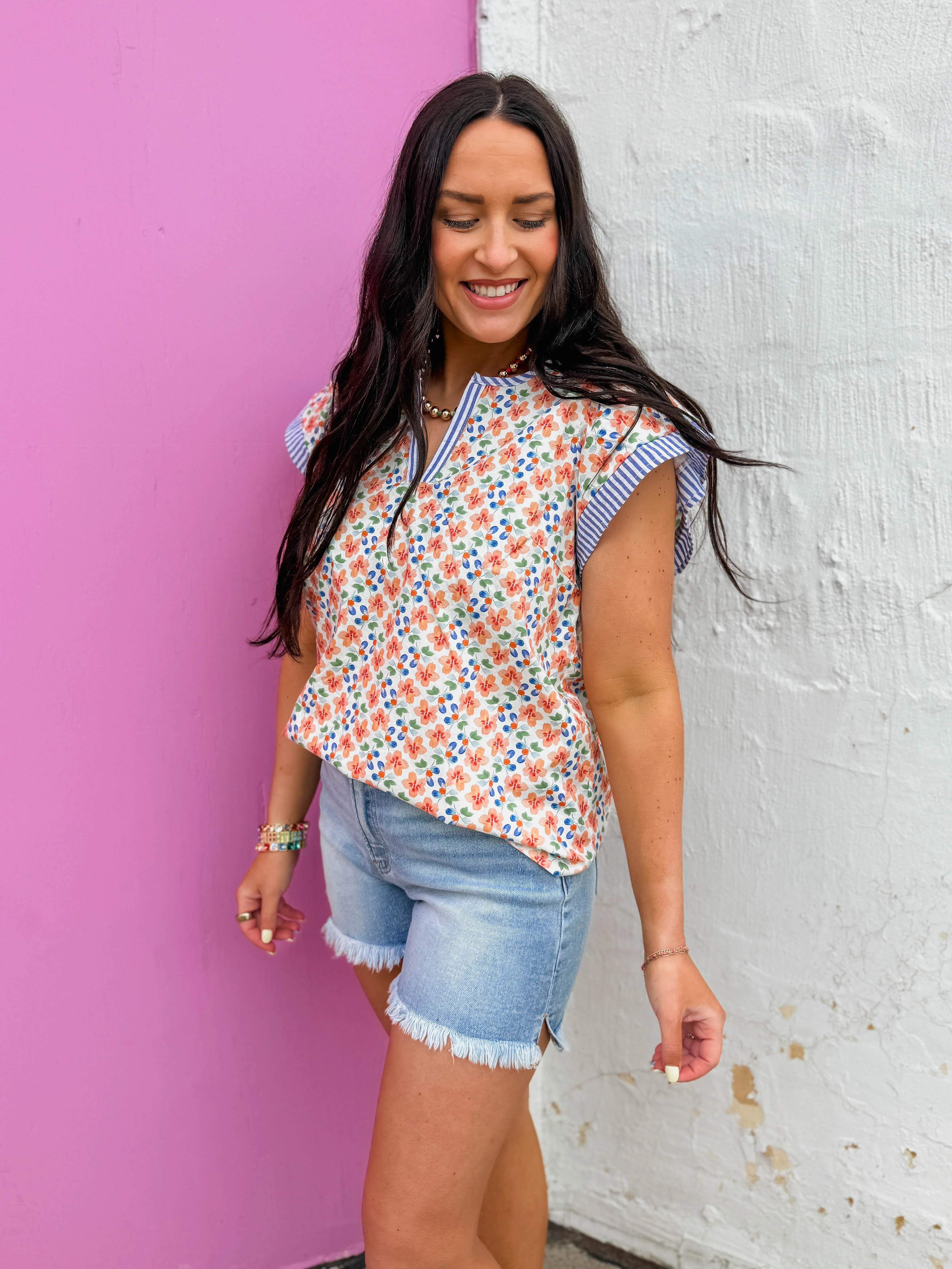 Aurora Floral Top - Image 4