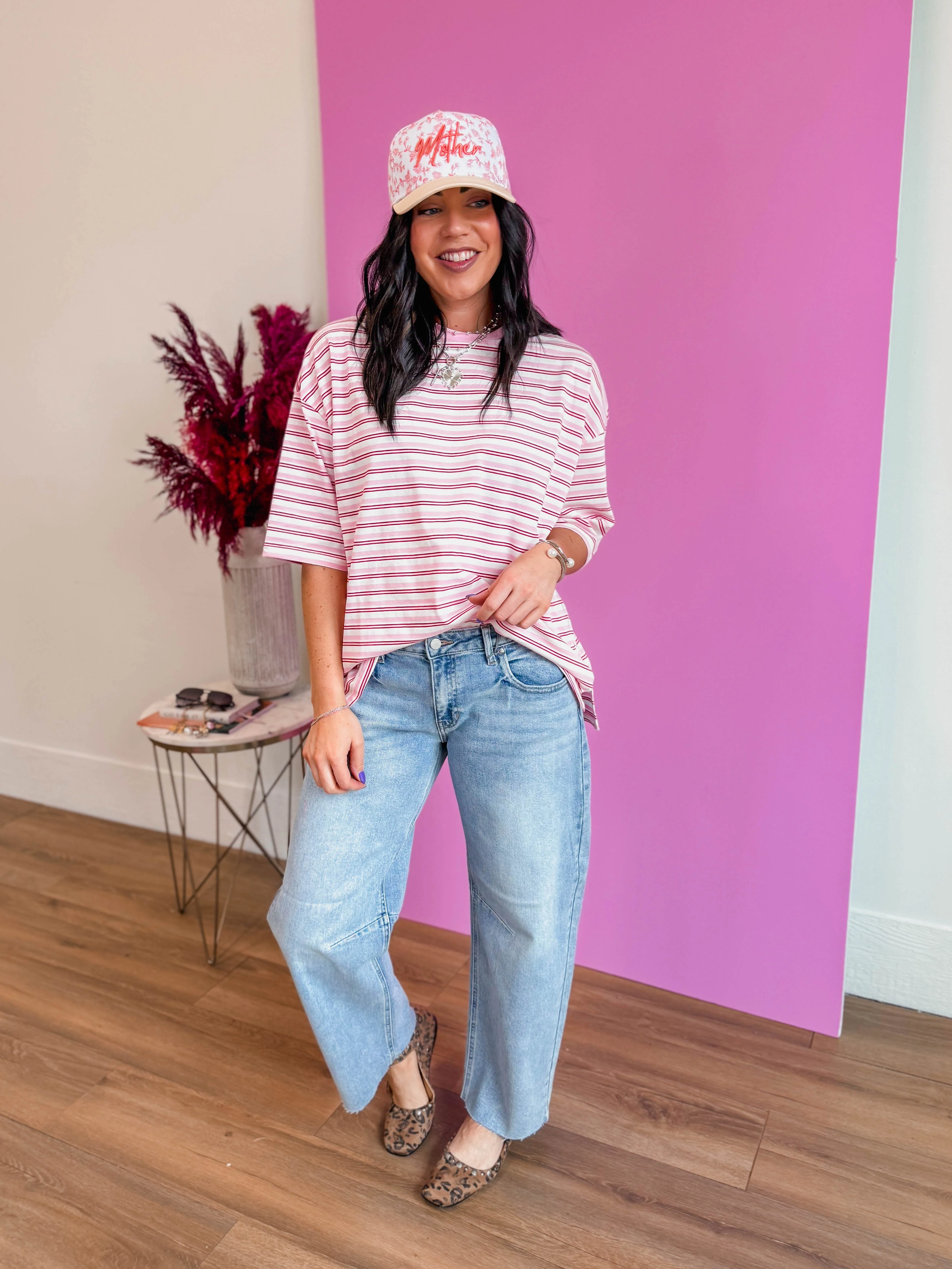 Ava Striped Tee - Image 7