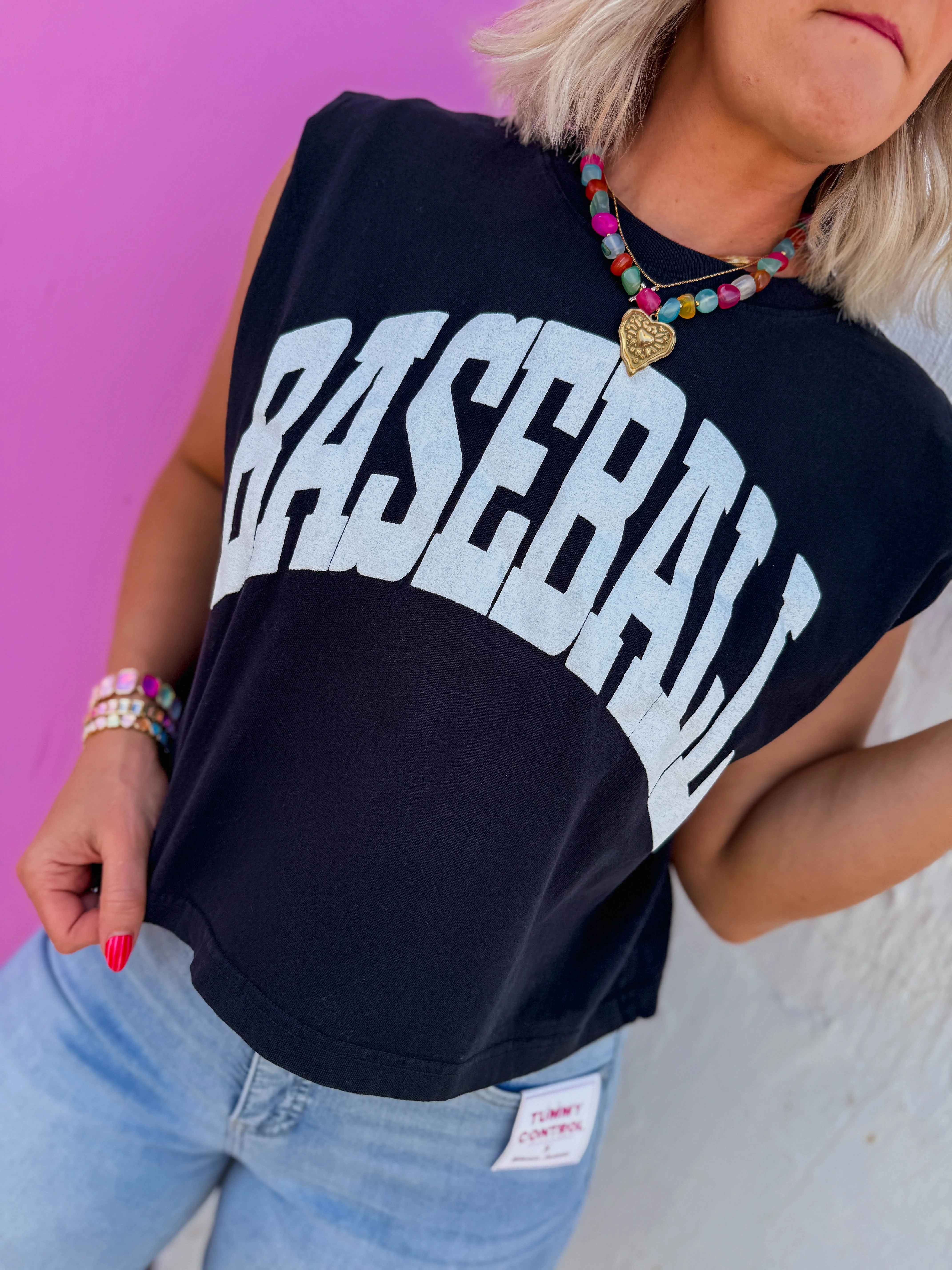 Baseball Muscle Tee - Image 3
