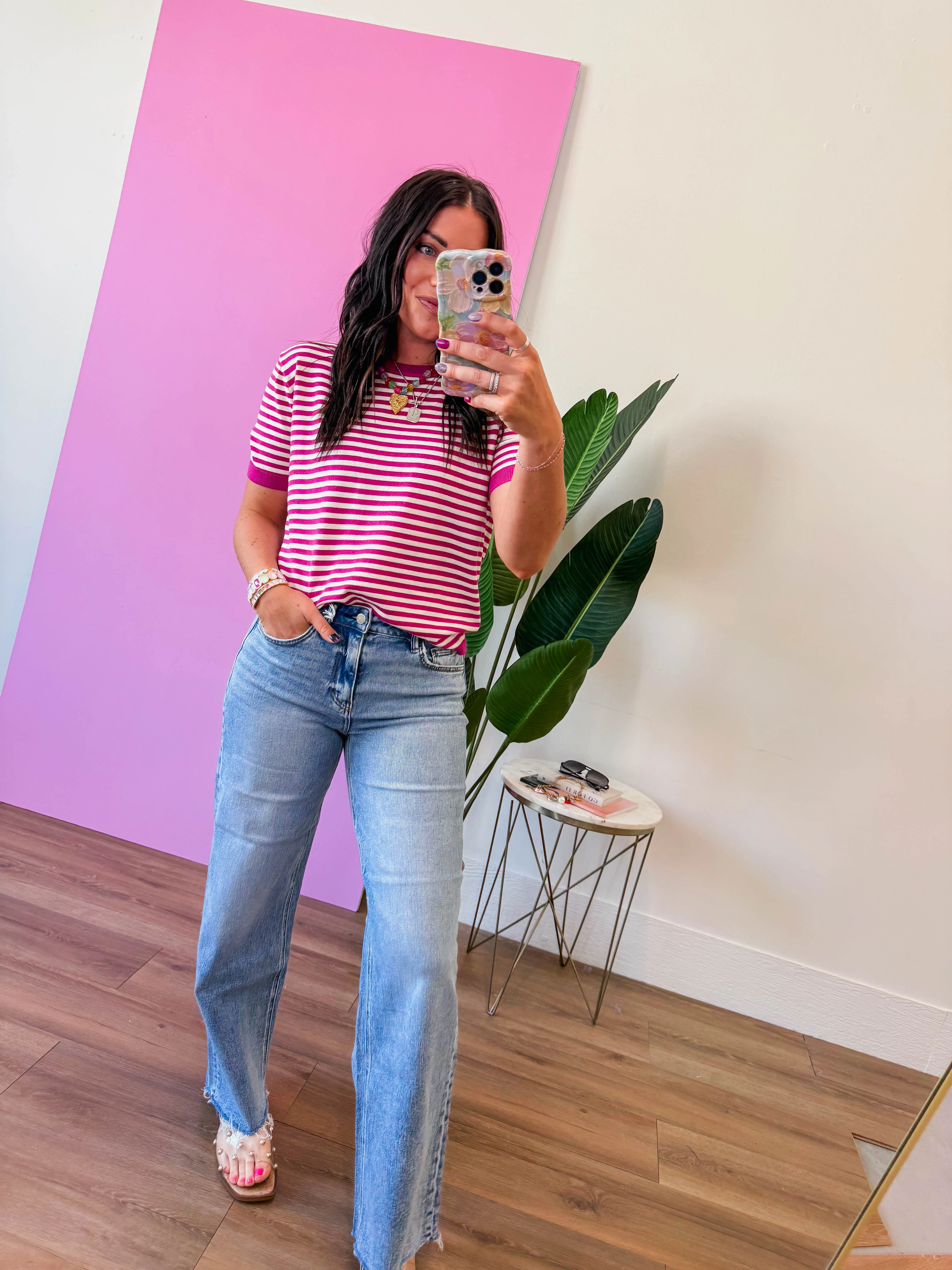 Baylee Striped Knit Top - Image 11