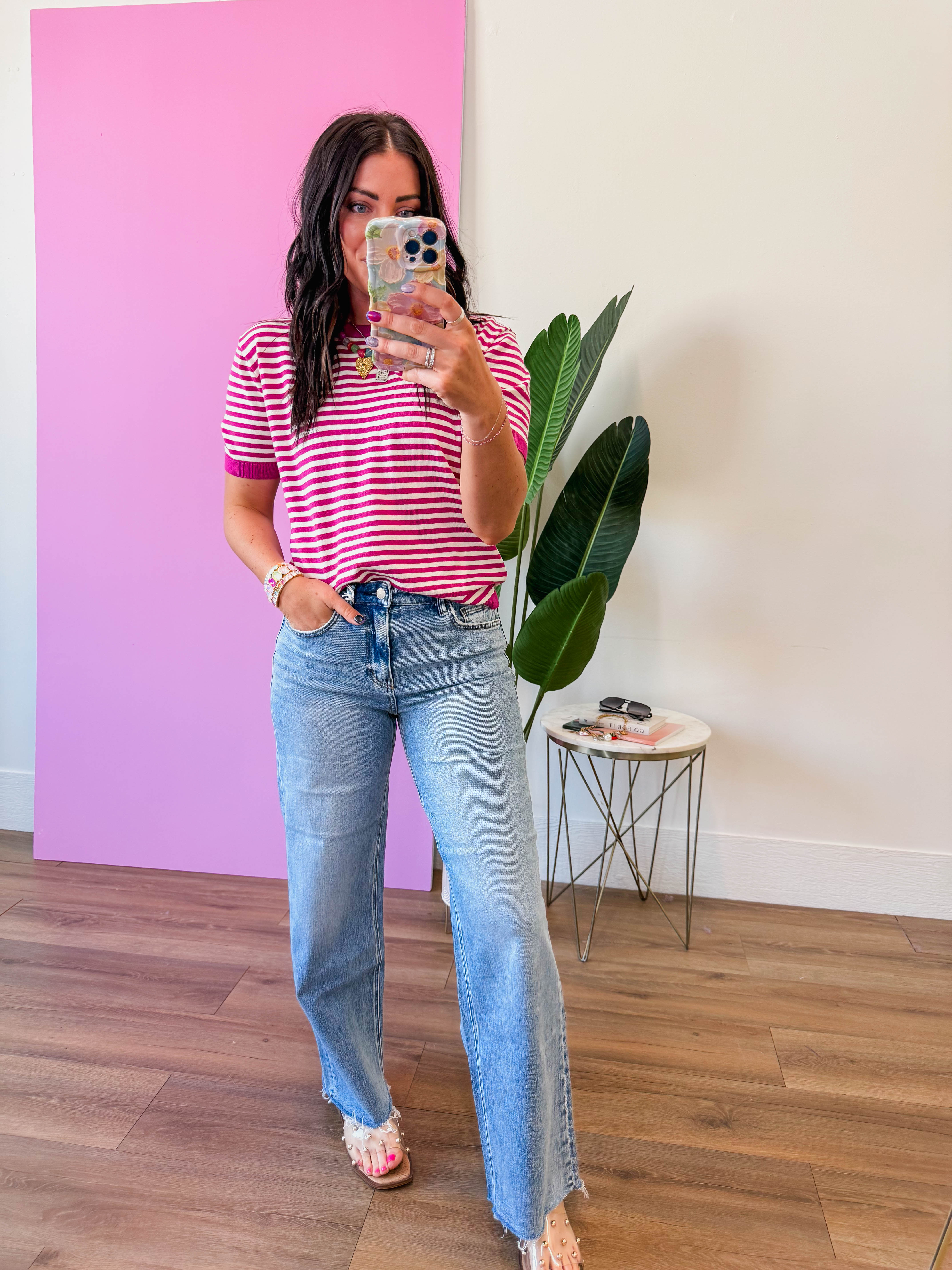 Baylee Striped Knit Top - Image 12