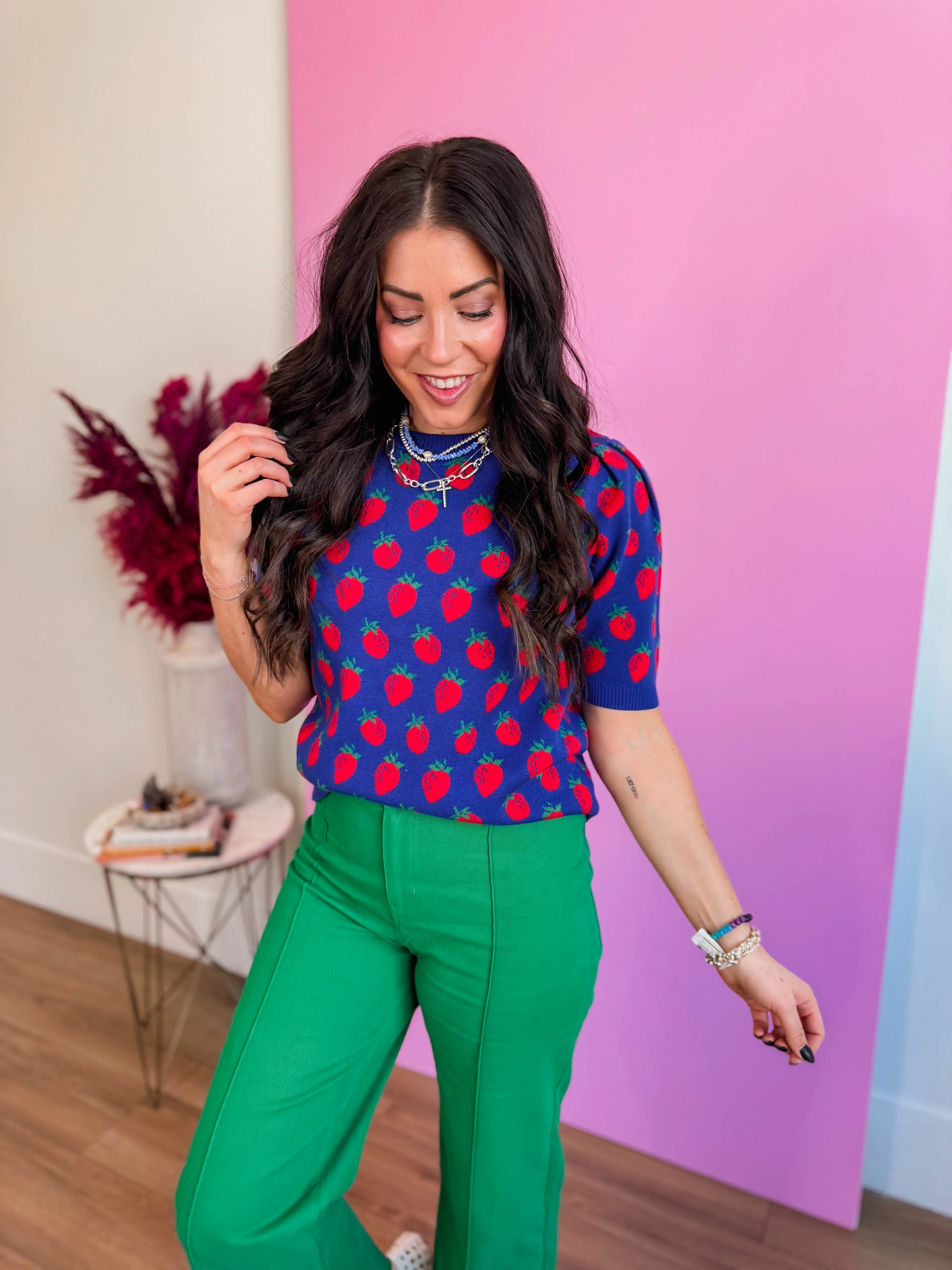 Berry Bliss Knit Top - Image 4