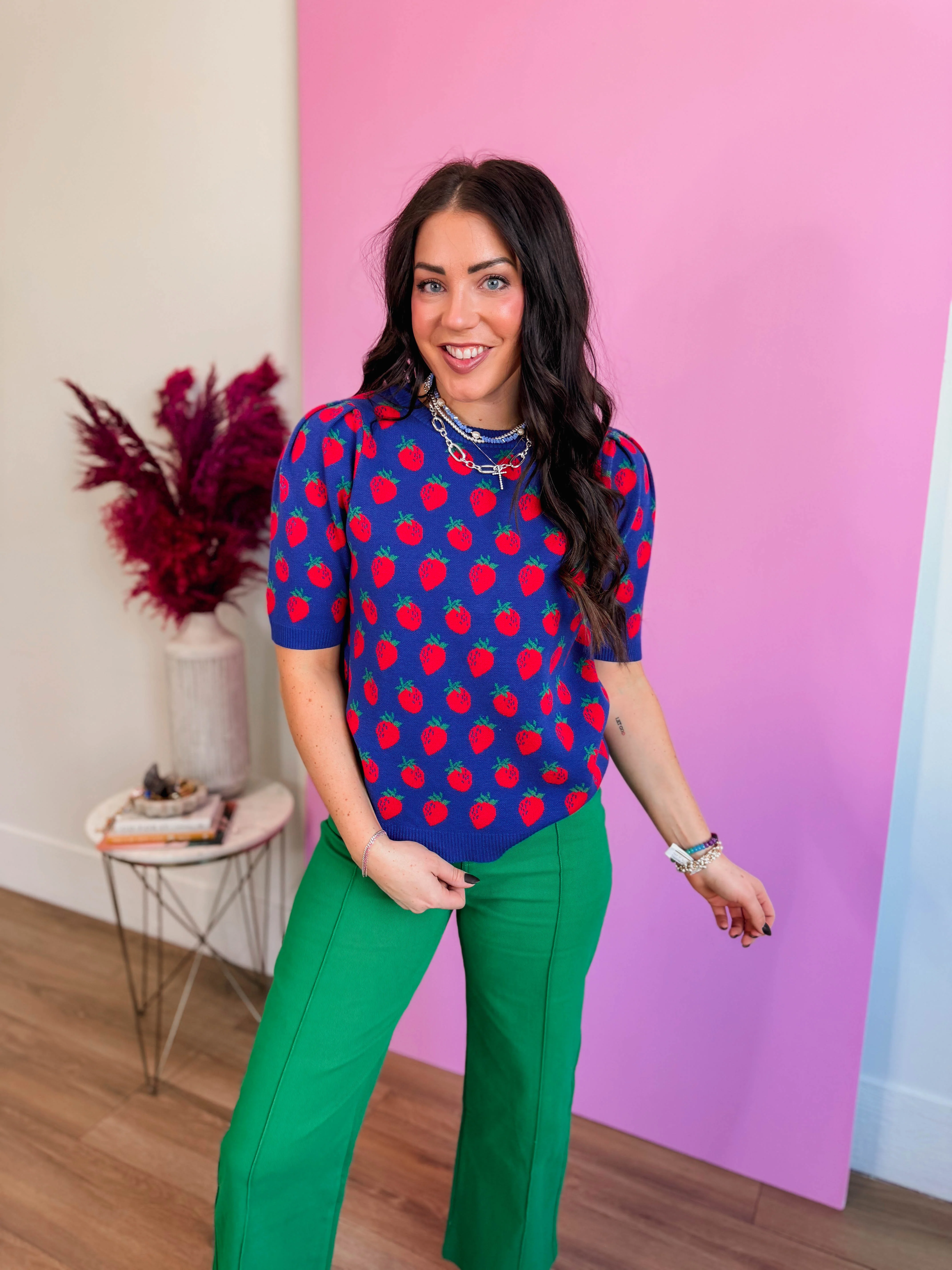 Berry Bliss Knit Top - Image 7