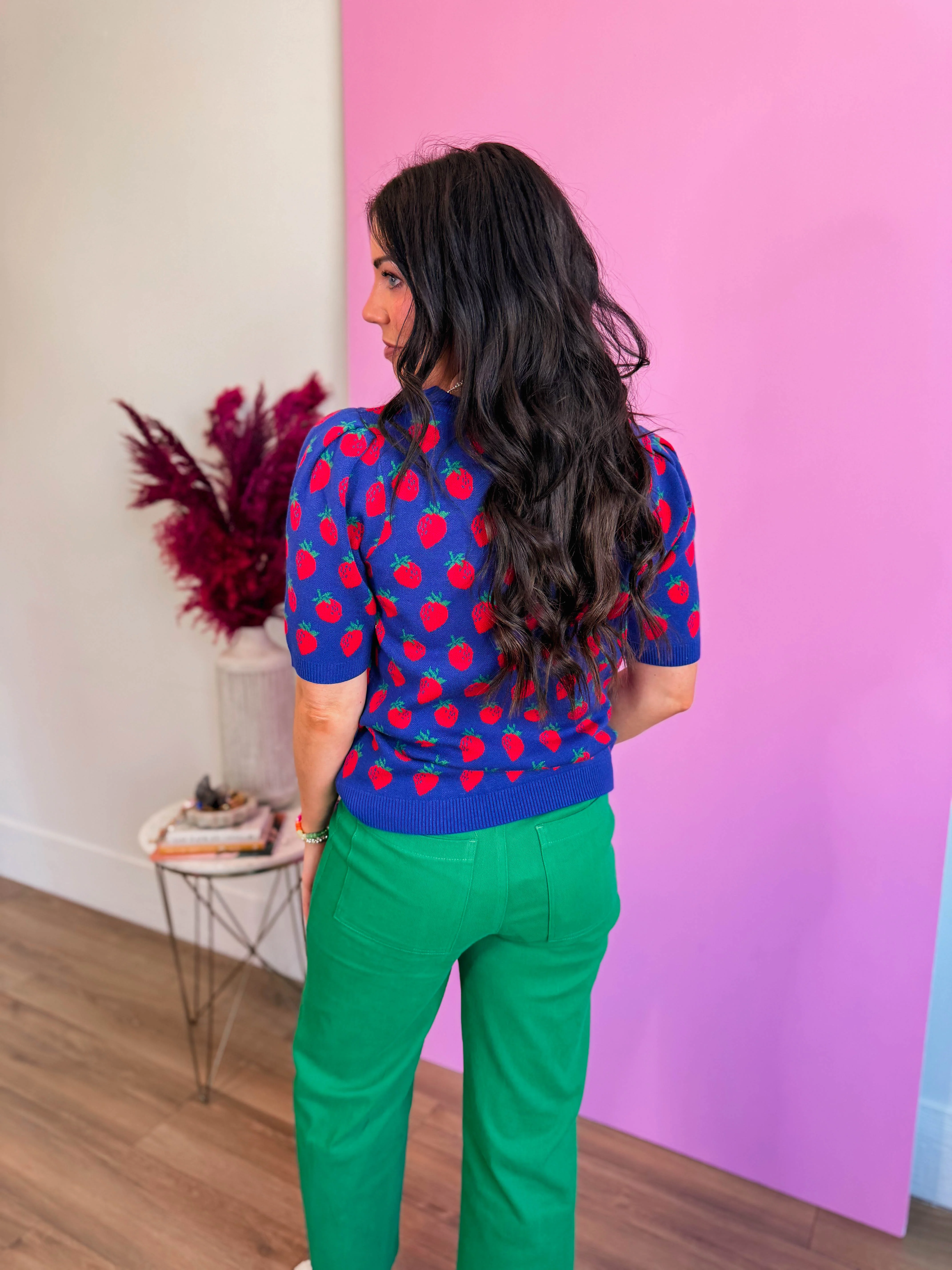 Berry Bliss Knit Top - Image 9