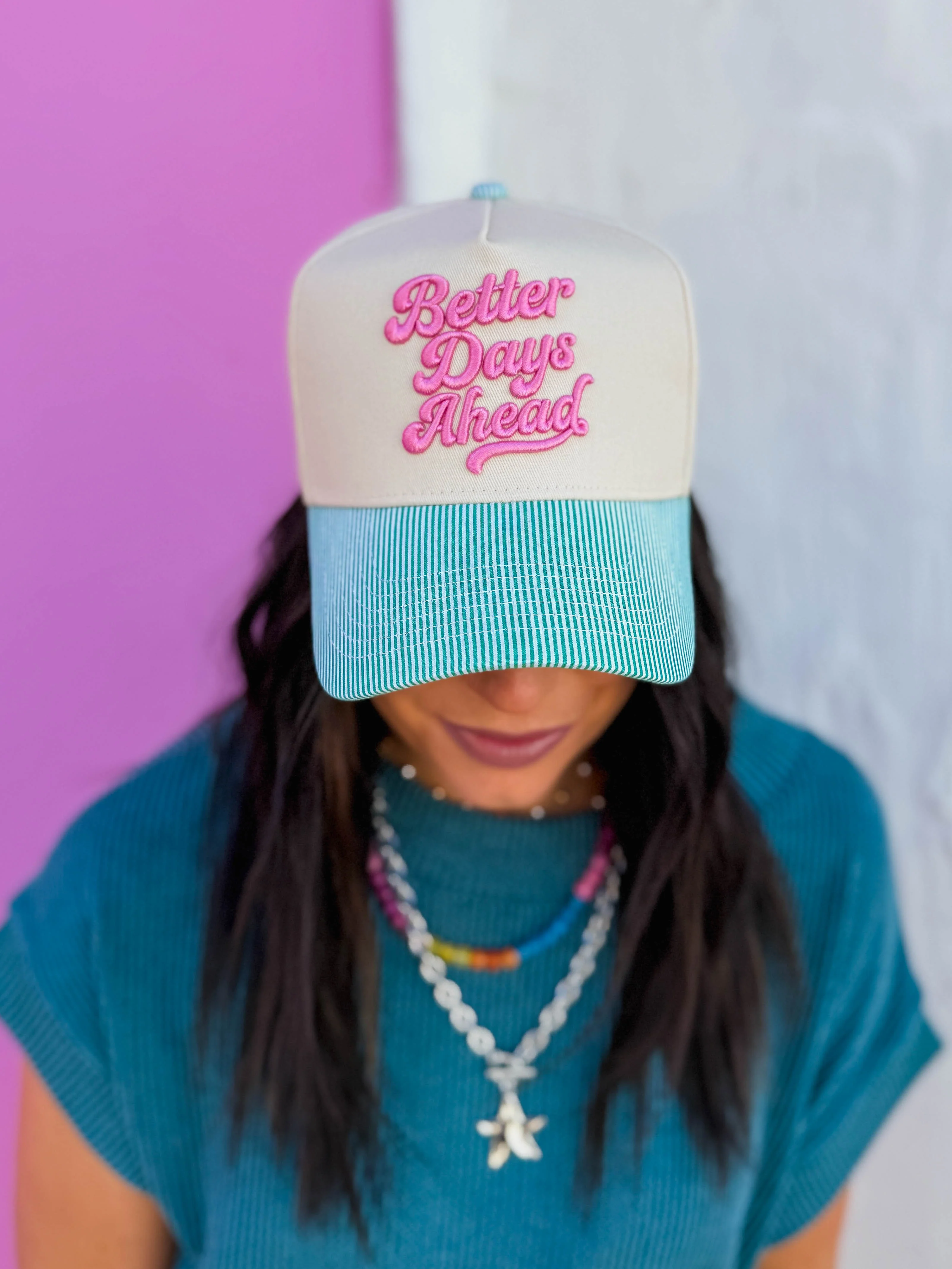 Better Days Ahead Trucker Hat - Image 4