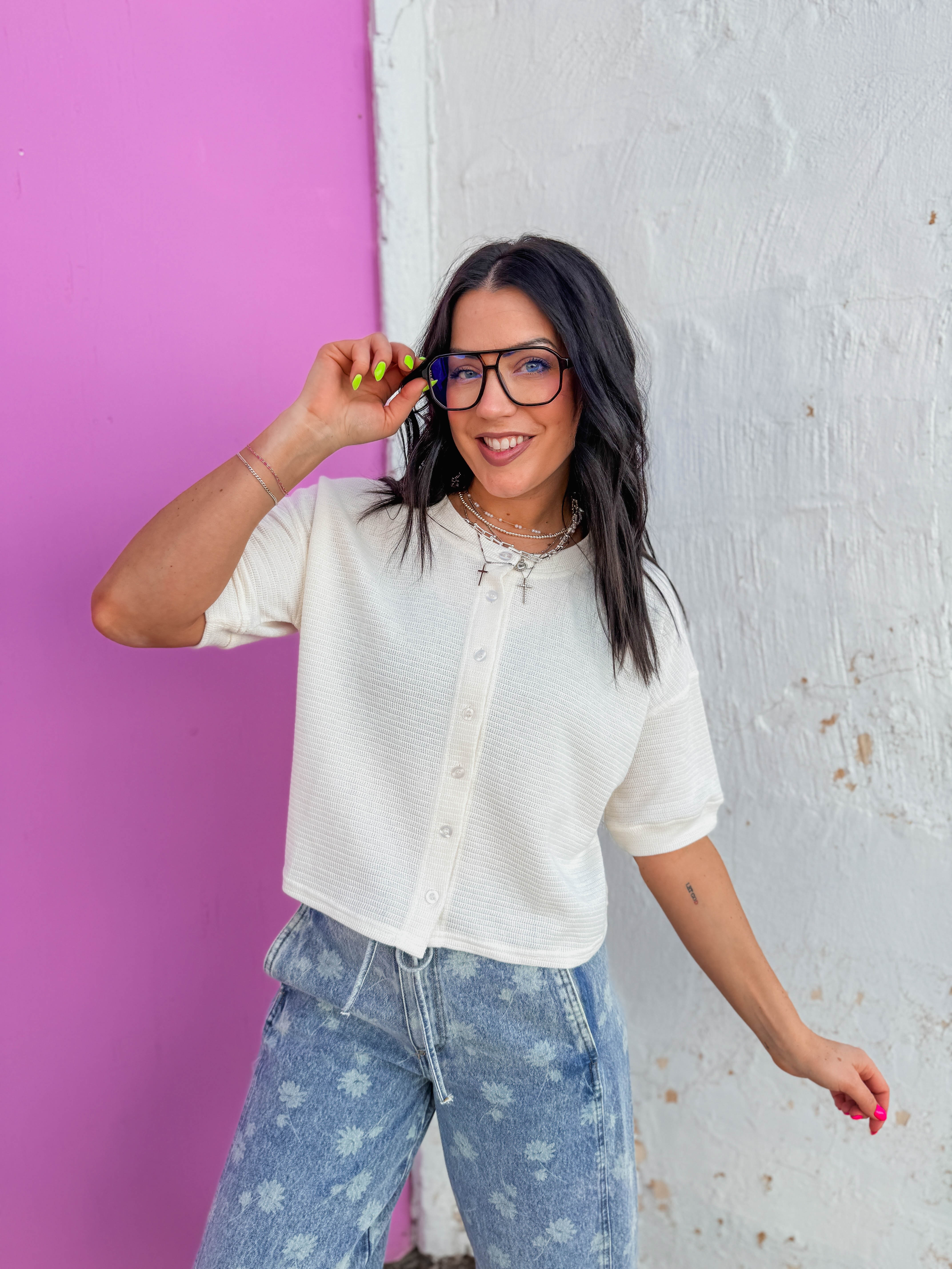 Billie Blue Light Glasses-Dark Tortoise - Freyrs - Image 3