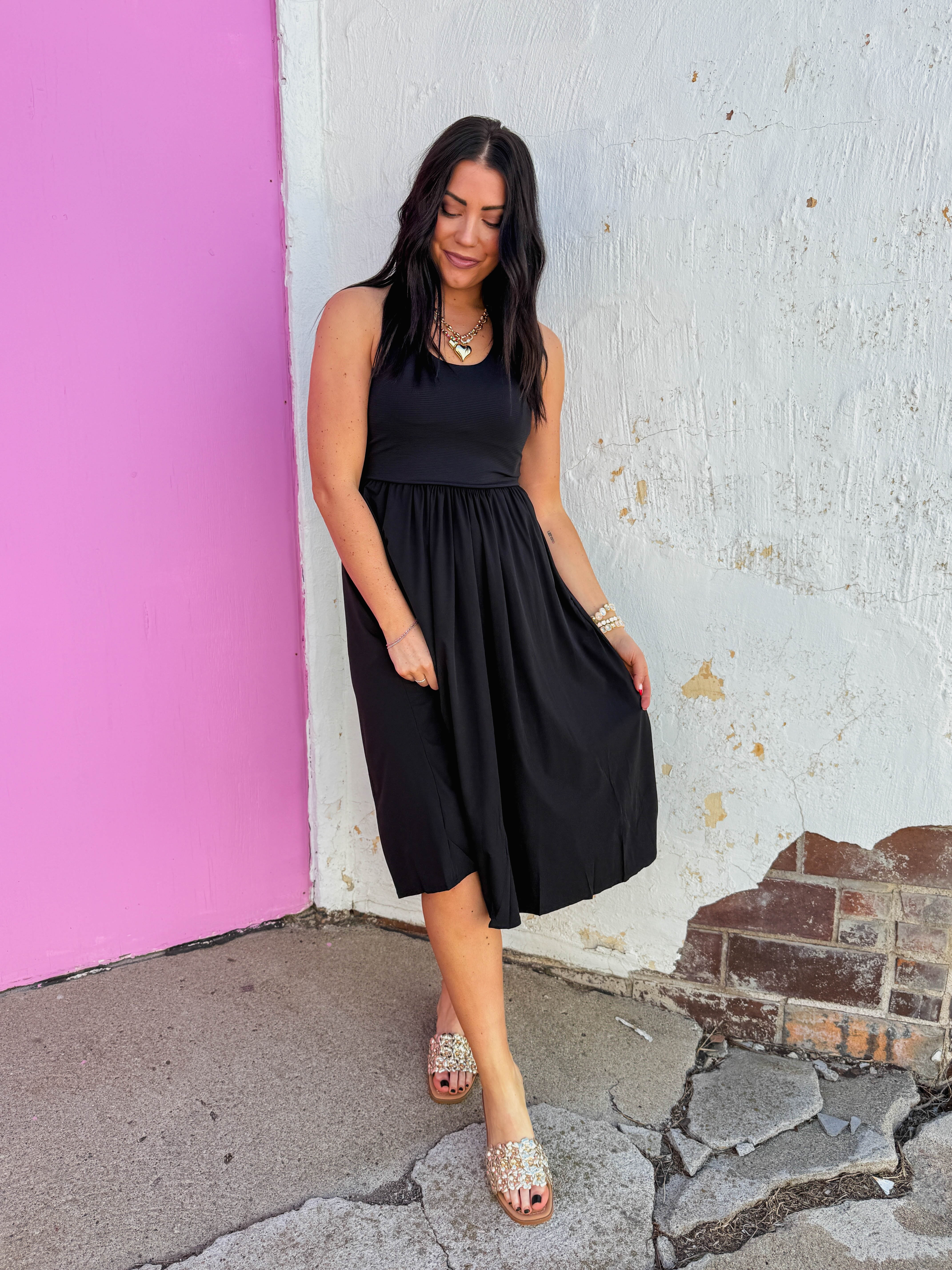 Breeze Ease Midi Dress