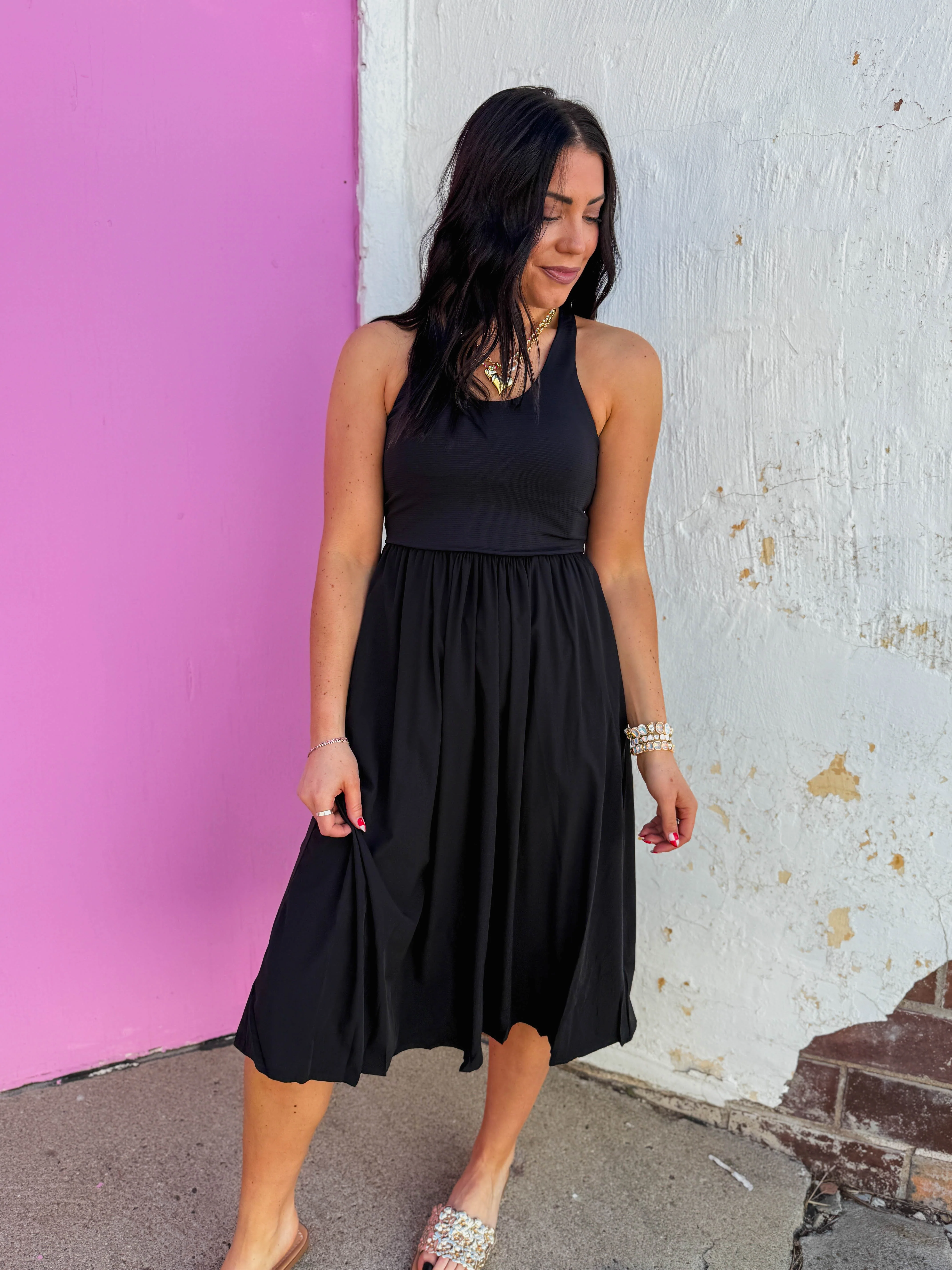Breeze Ease Midi Dress - Image 3