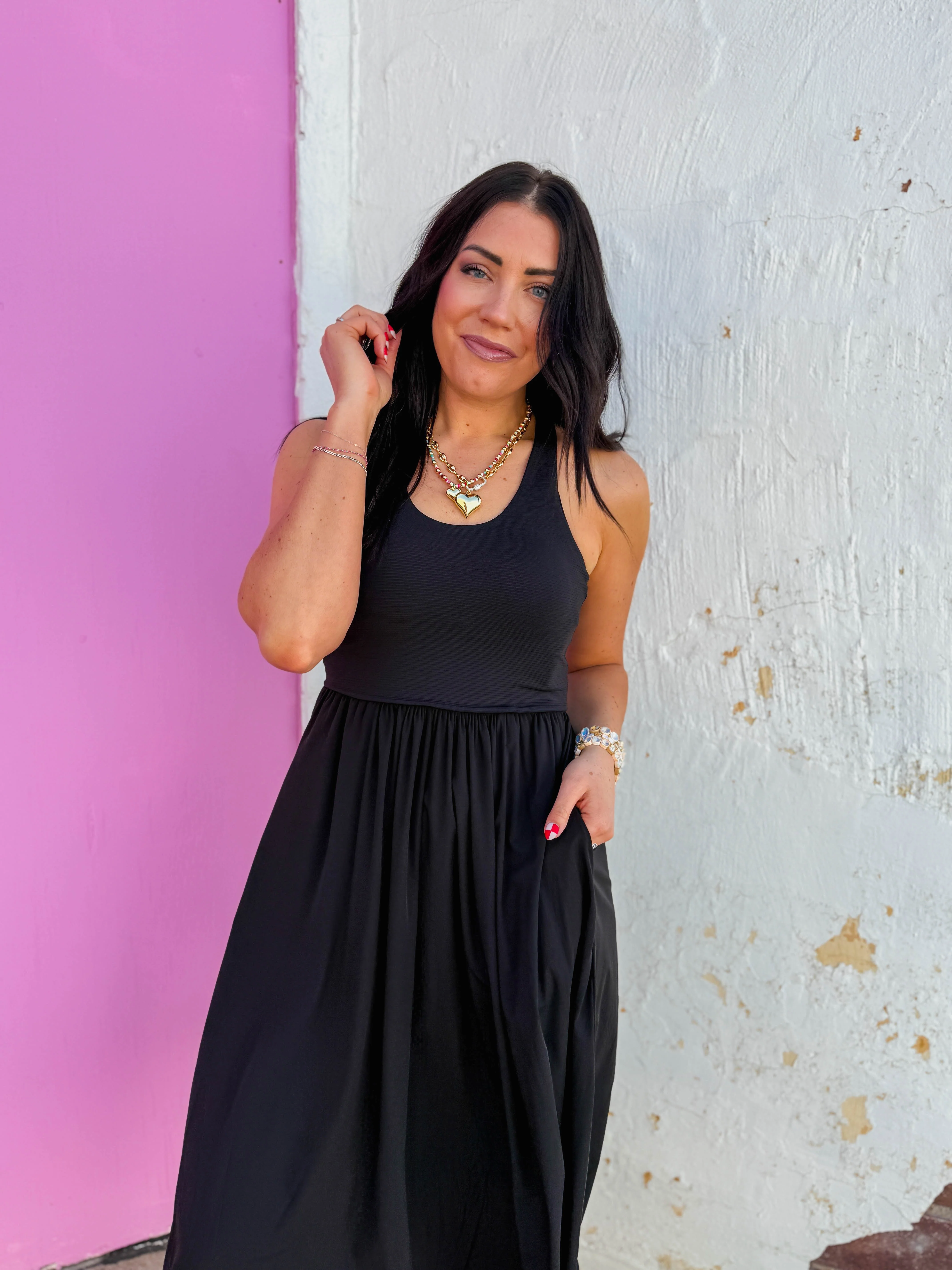 Breeze Ease Midi Dress - Image 4
