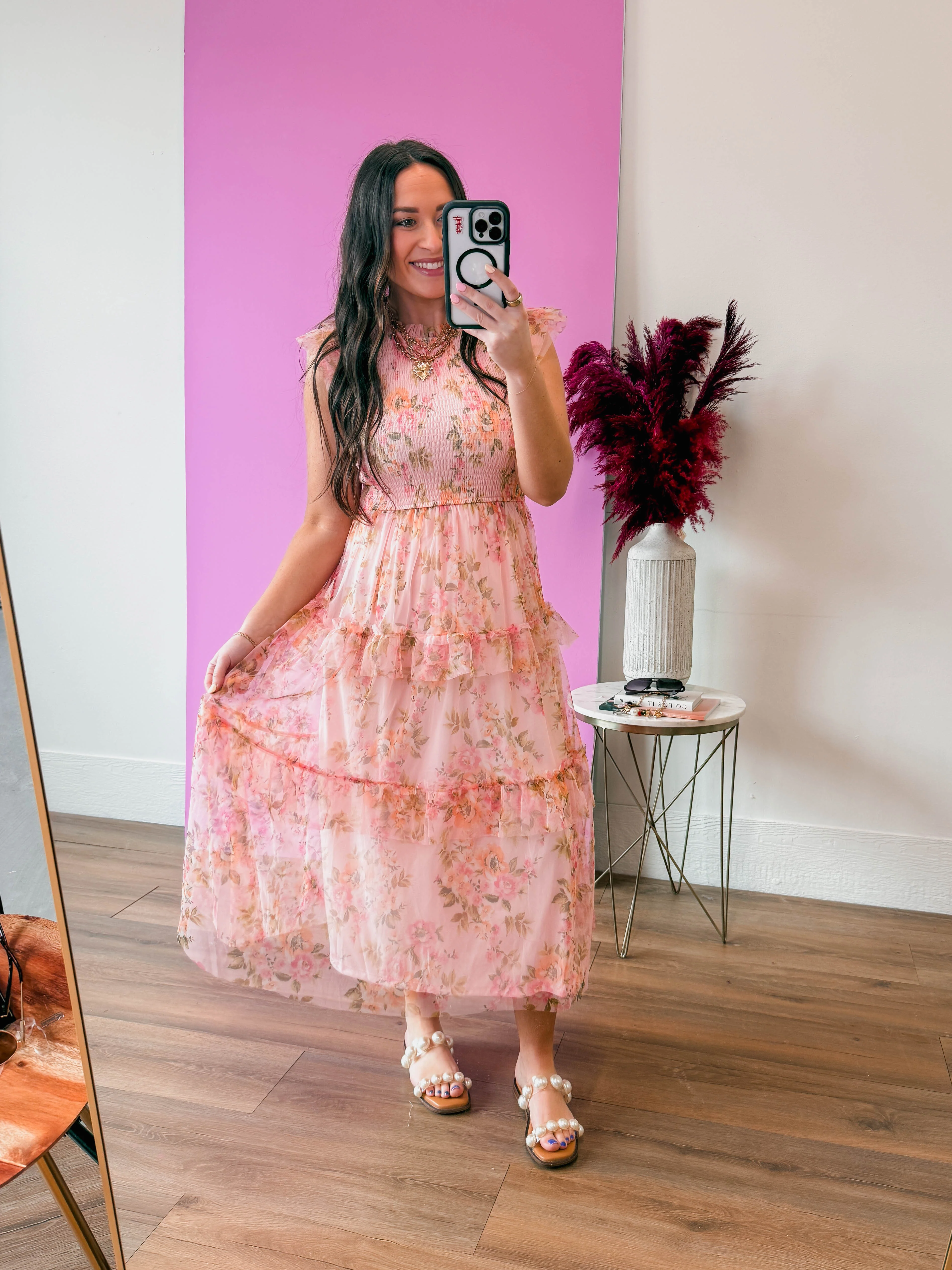 Brinly Floral Midi Dress - Image 2