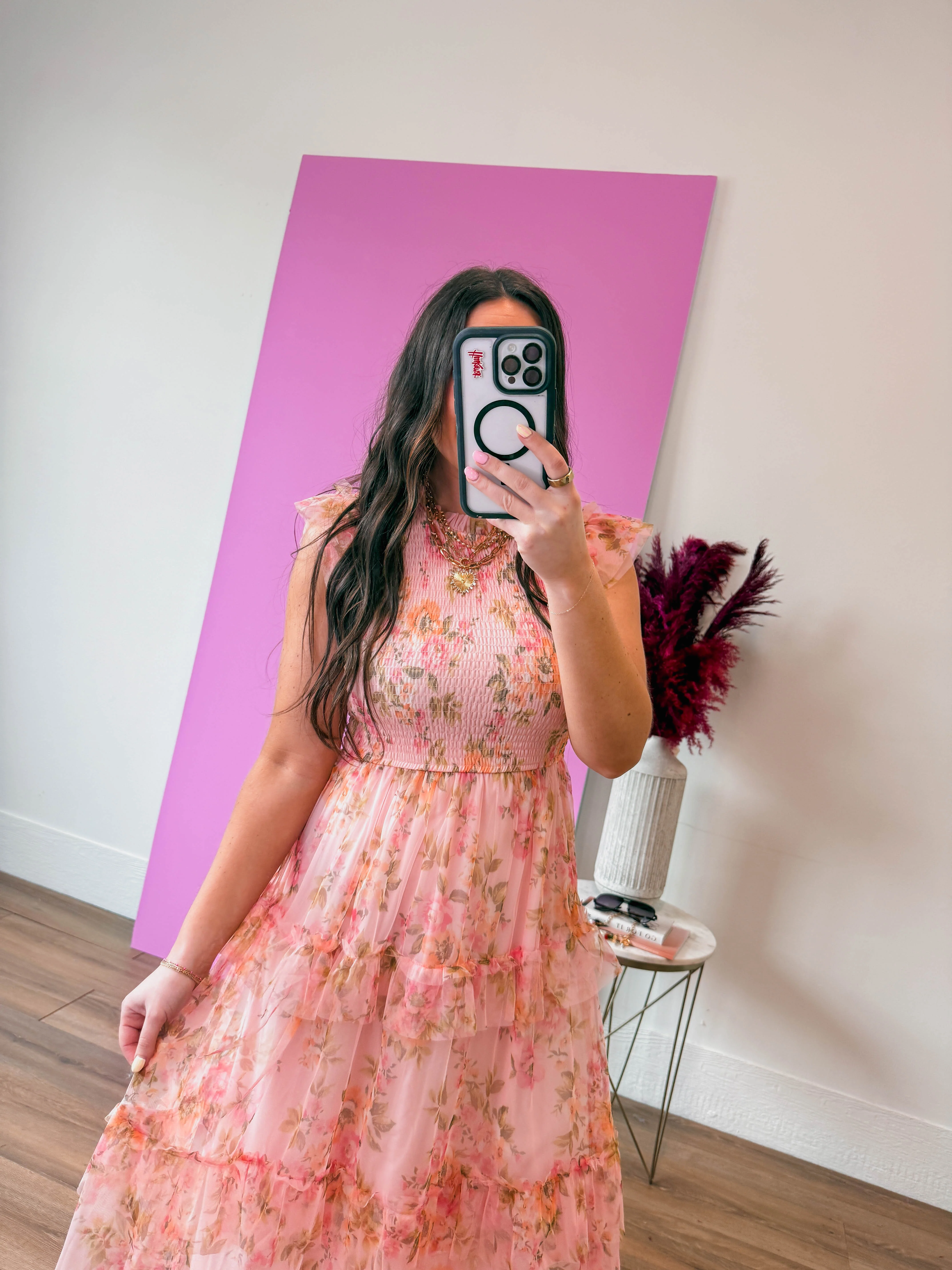 Brinly Floral Midi Dress - Image 4