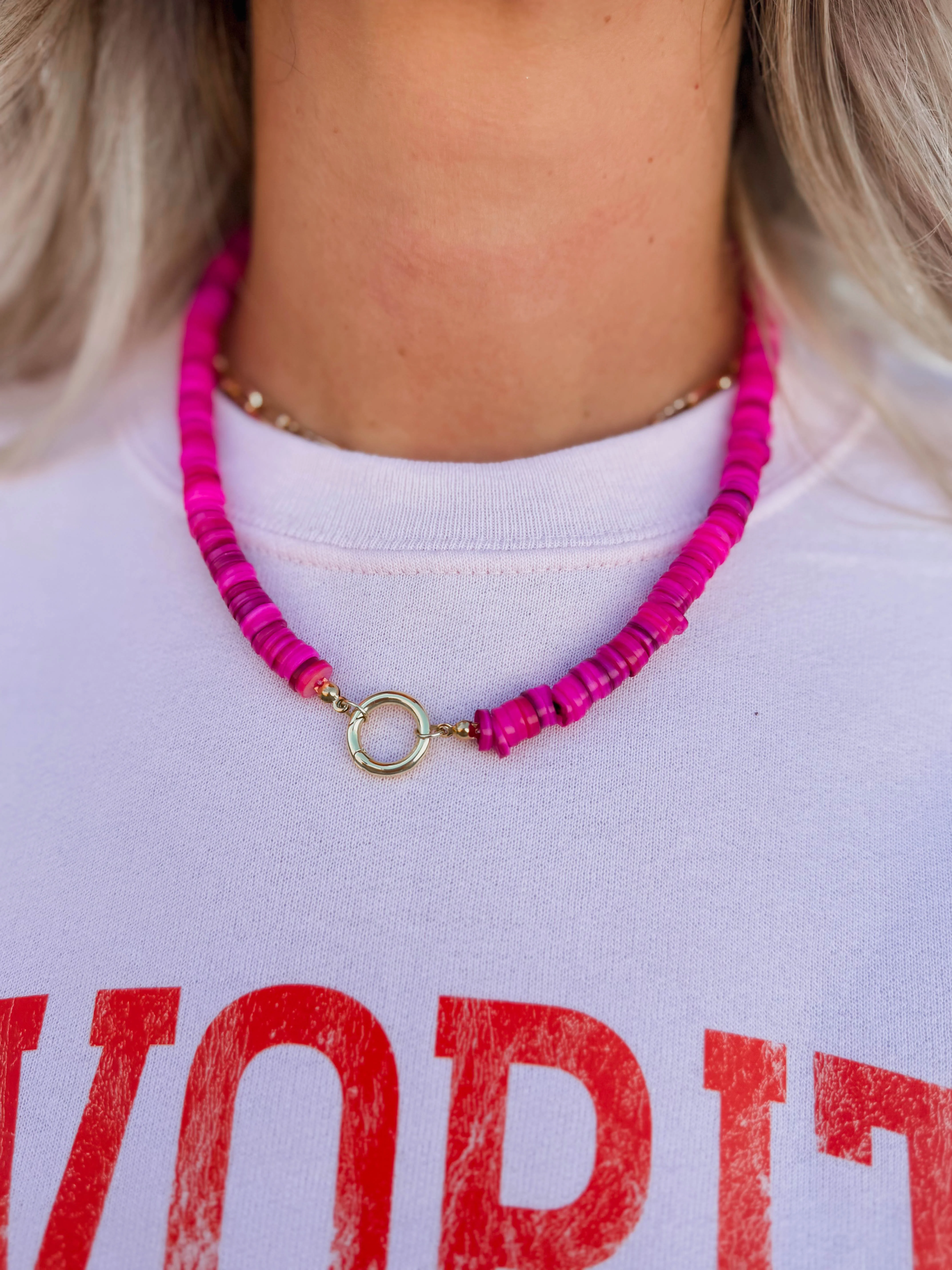 Bubble Pop Gemstone Necklace