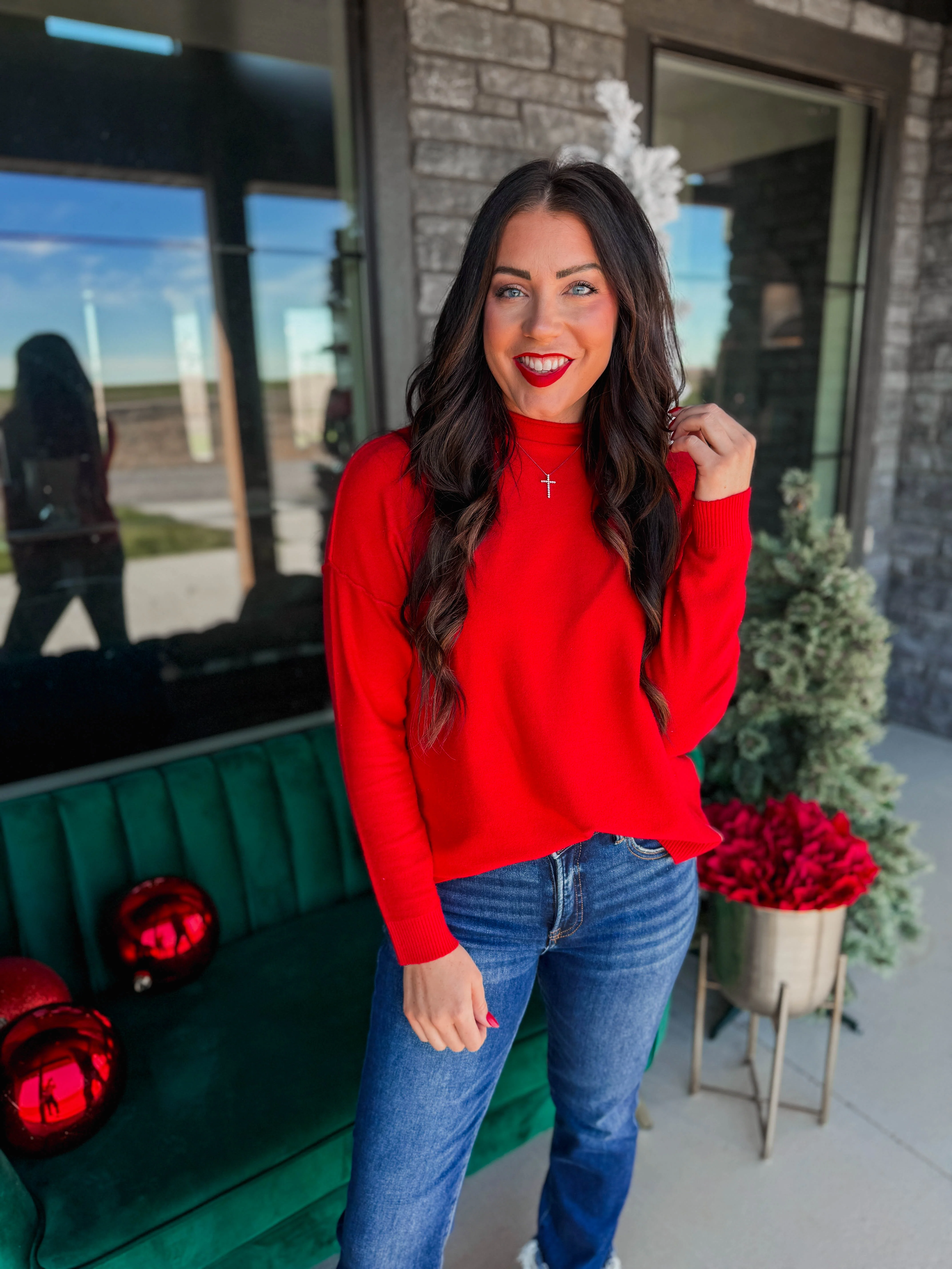 Camille Sweater-Ruby - Image 13