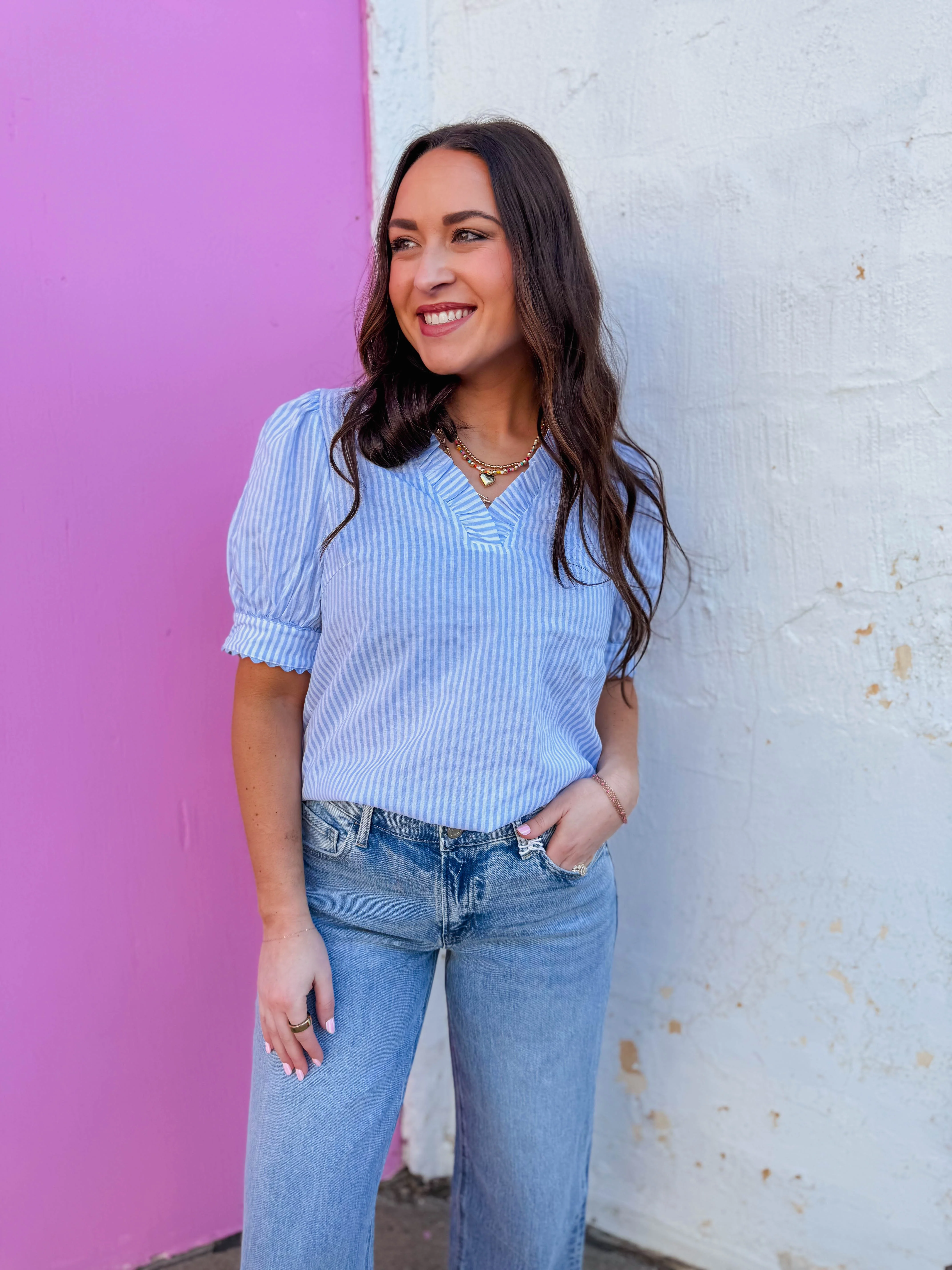 Caroline Striped Top