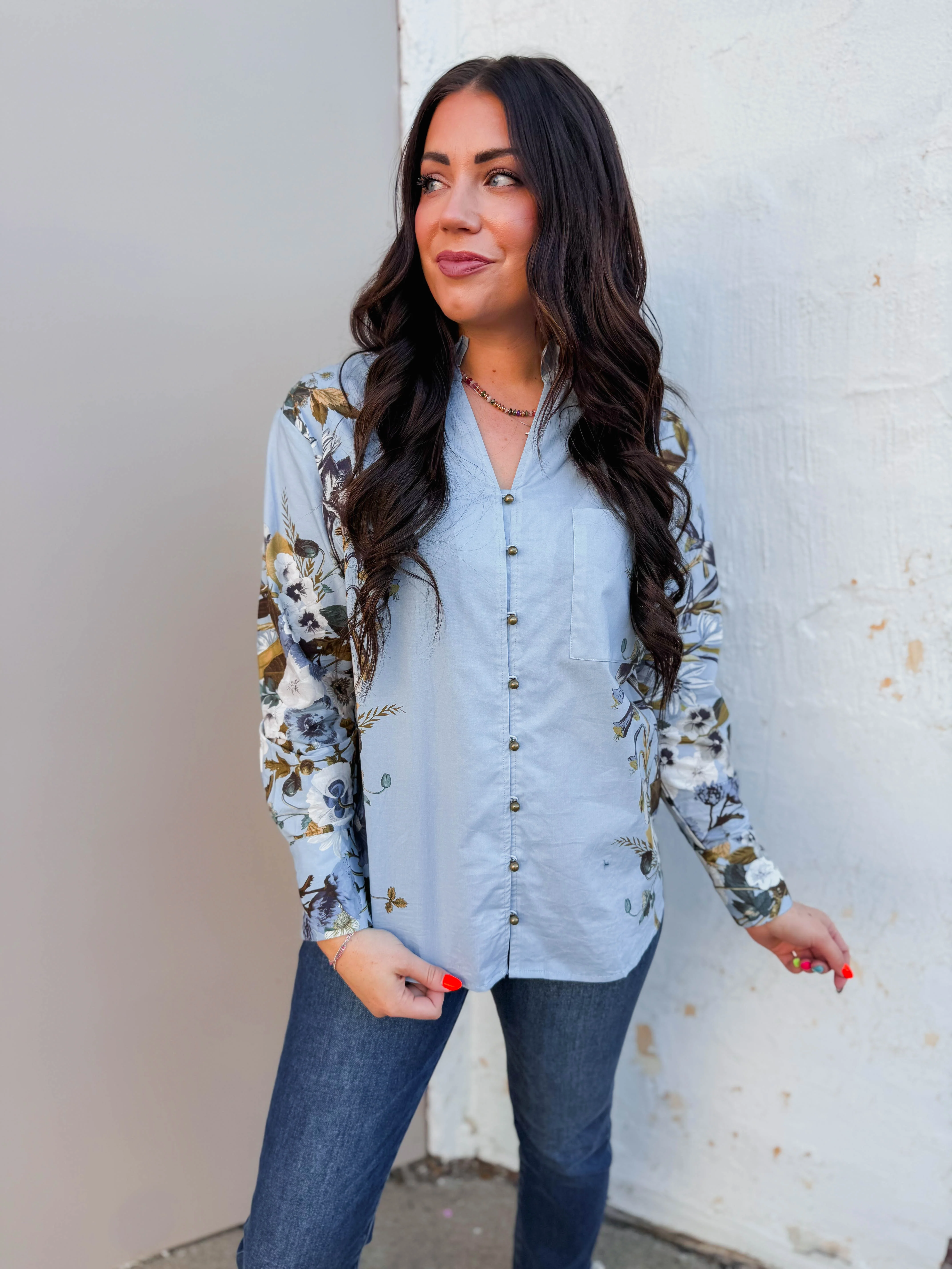 Carrie Floral Top