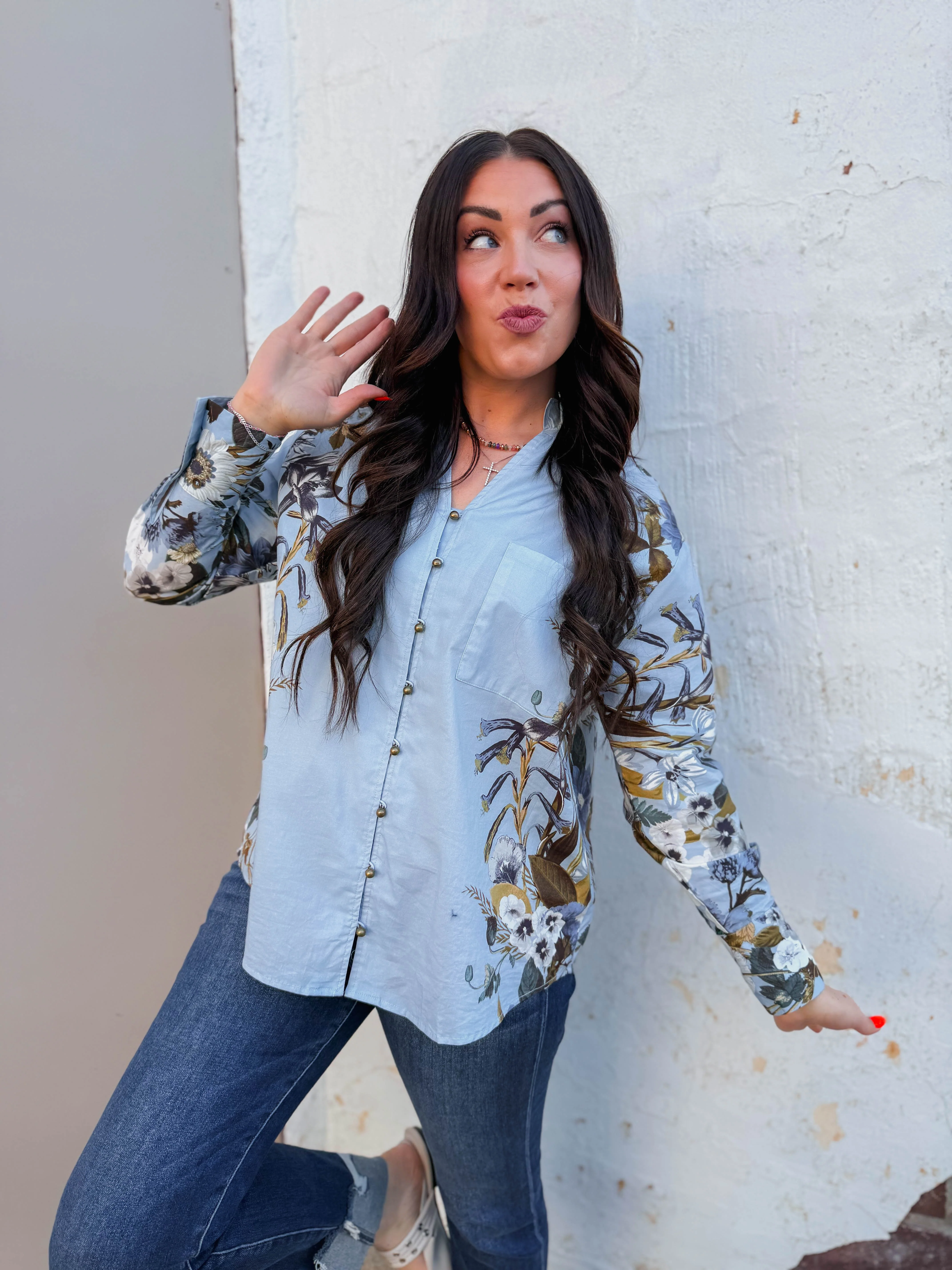 Carrie Floral Top - Image 3