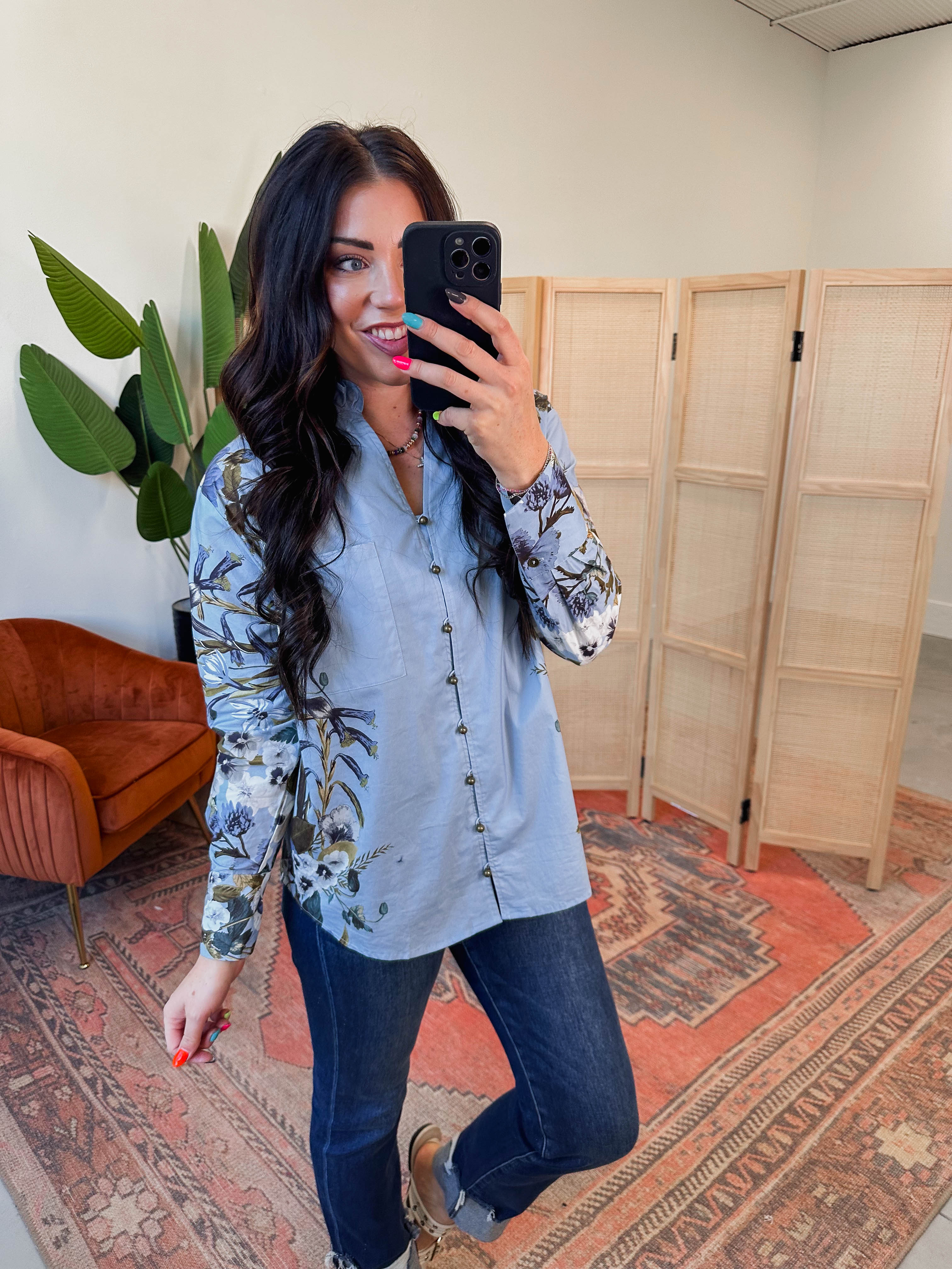Carrie Floral Top - Image 4