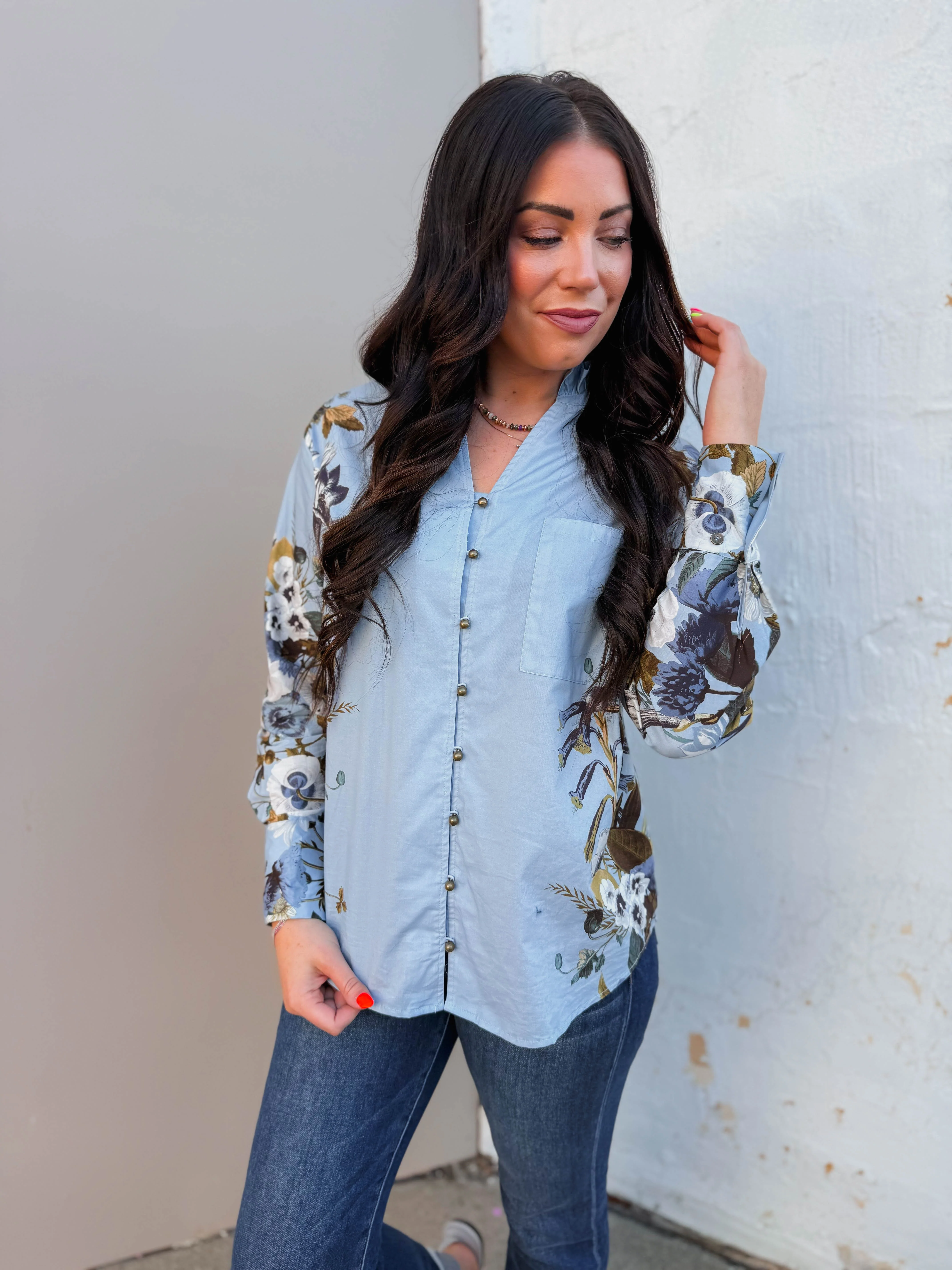 Carrie Floral Top - Image 5