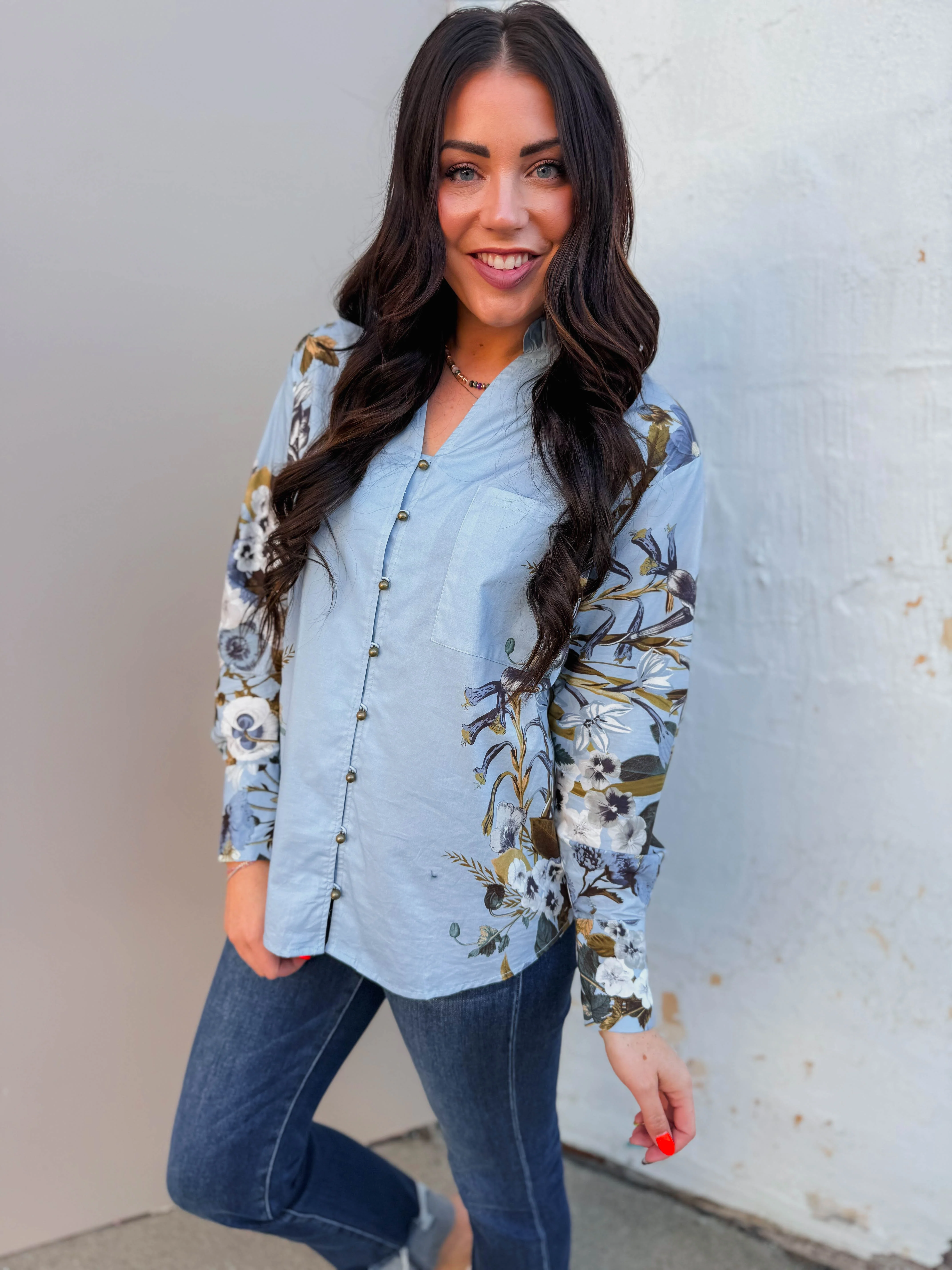Carrie Floral Top - Image 6