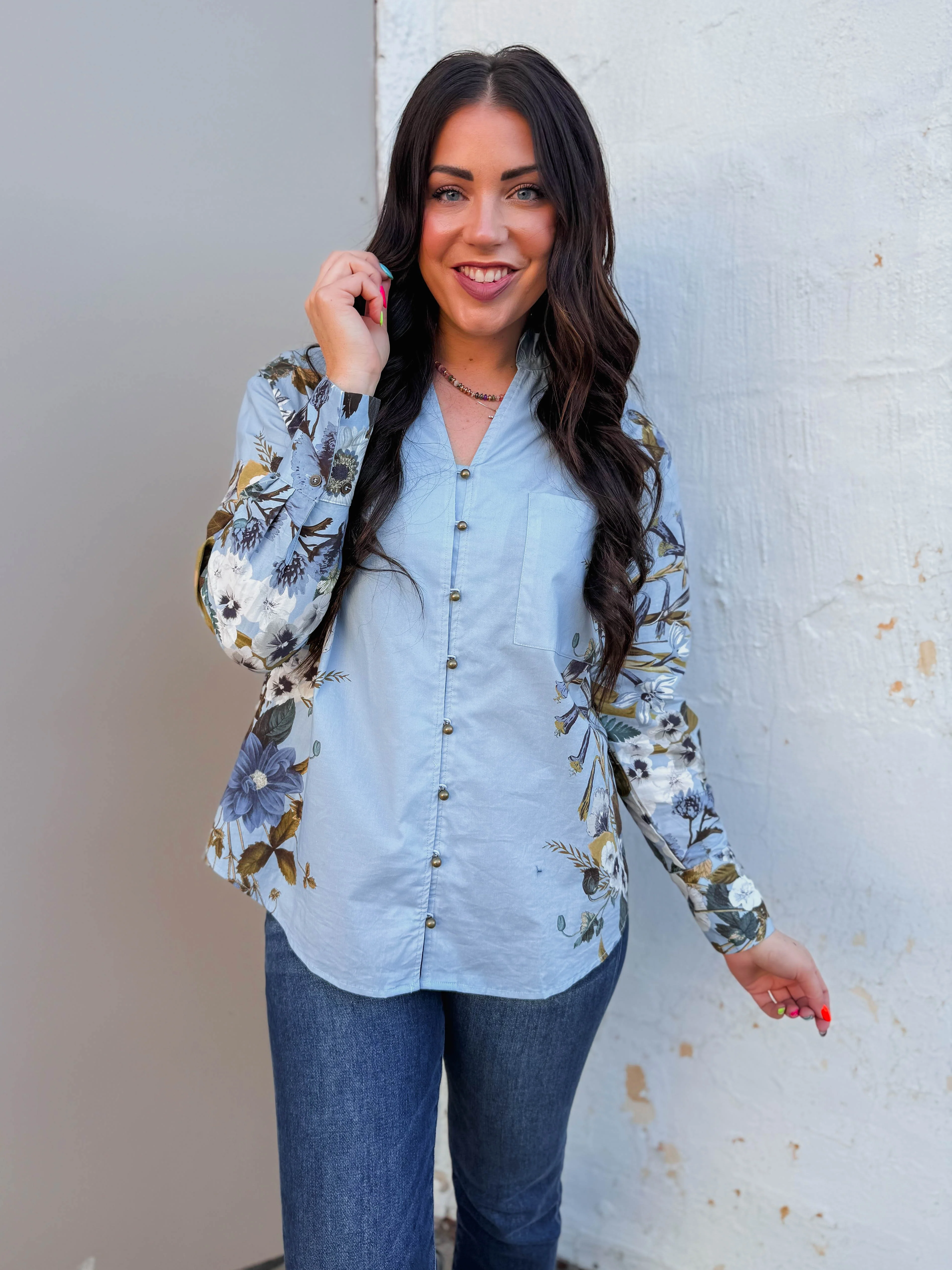 Carrie Floral Top - Image 9
