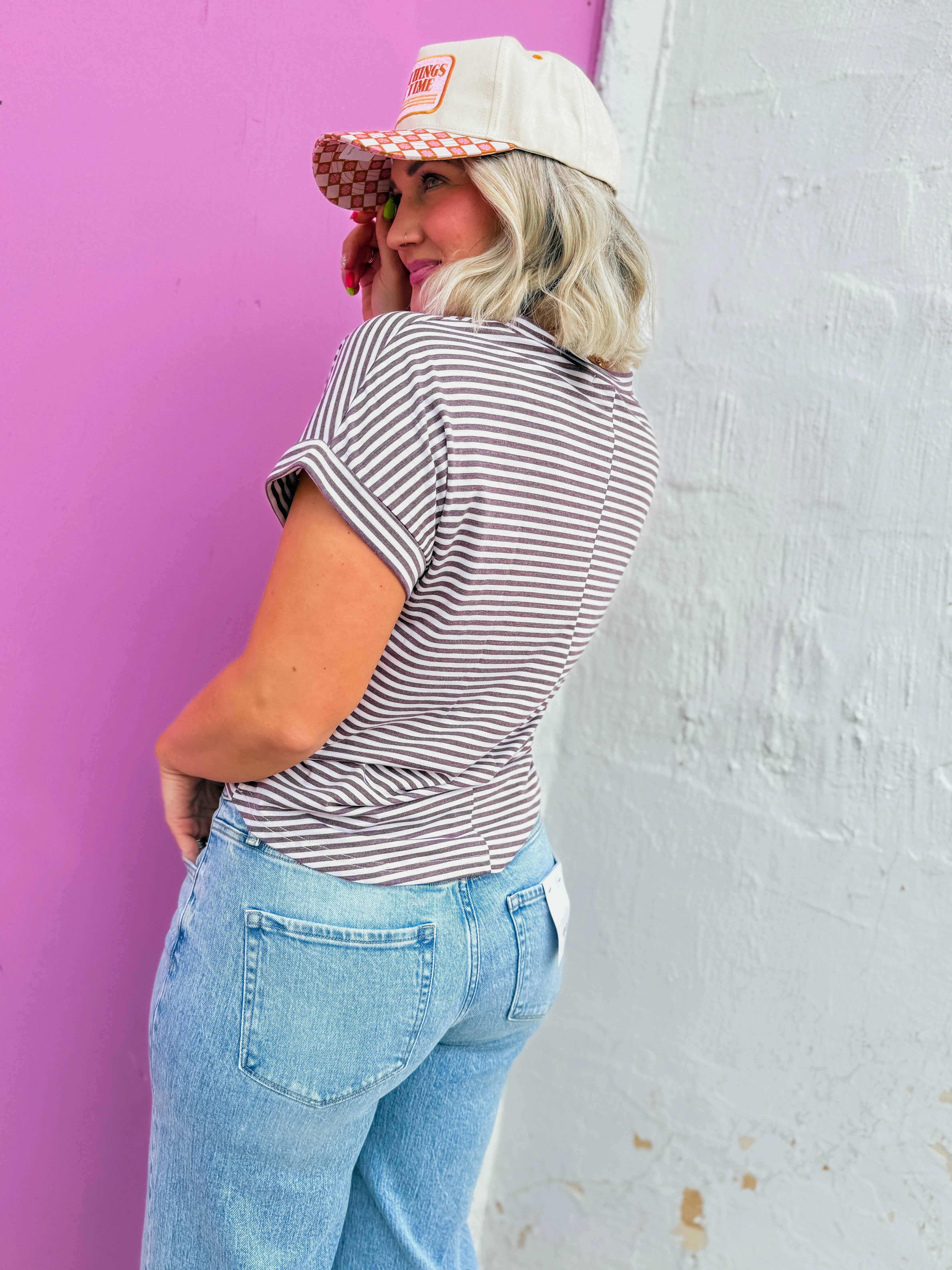 Cayla Striped Top - Image 5