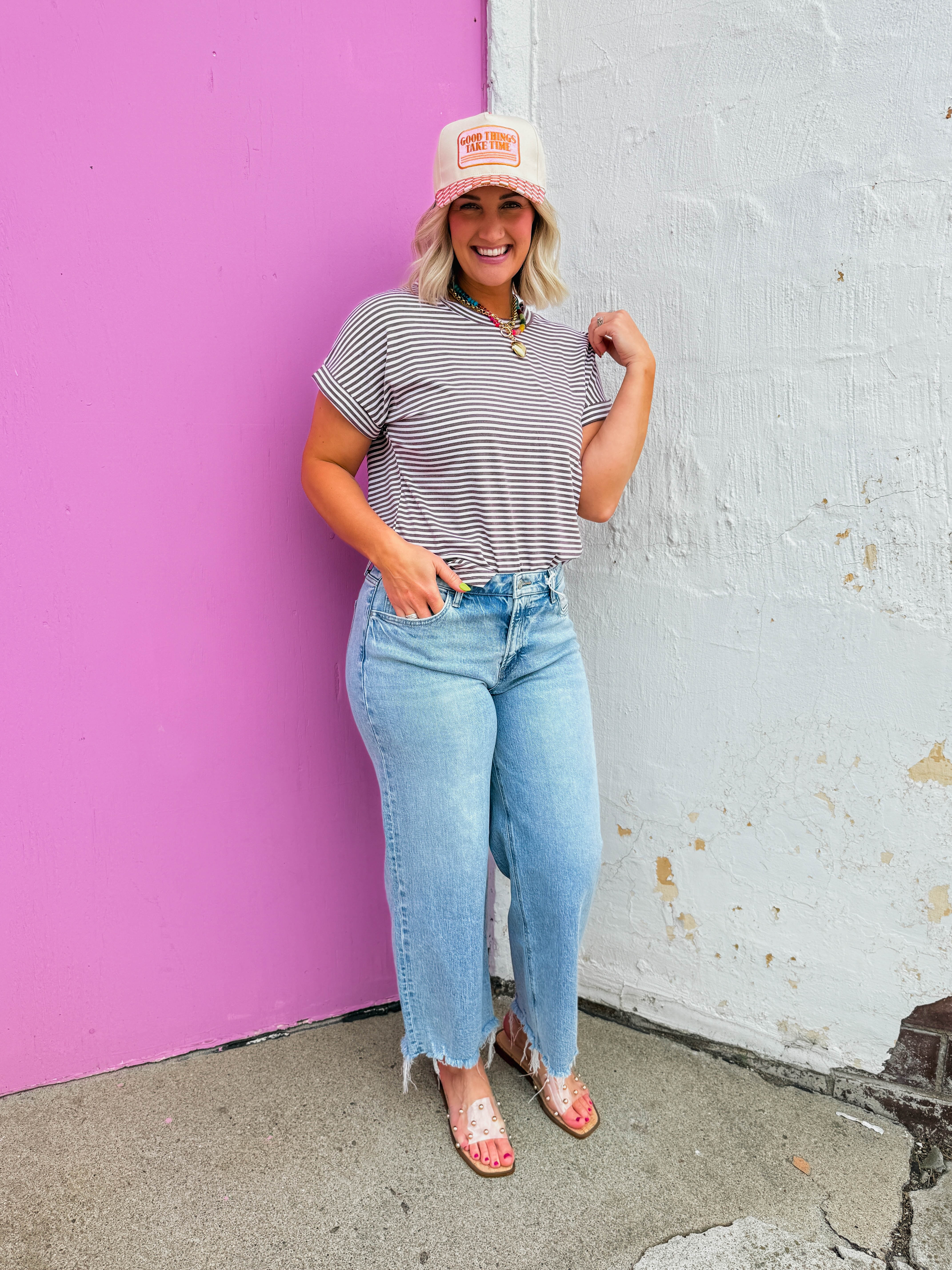 Cayla Striped Top - Image 6