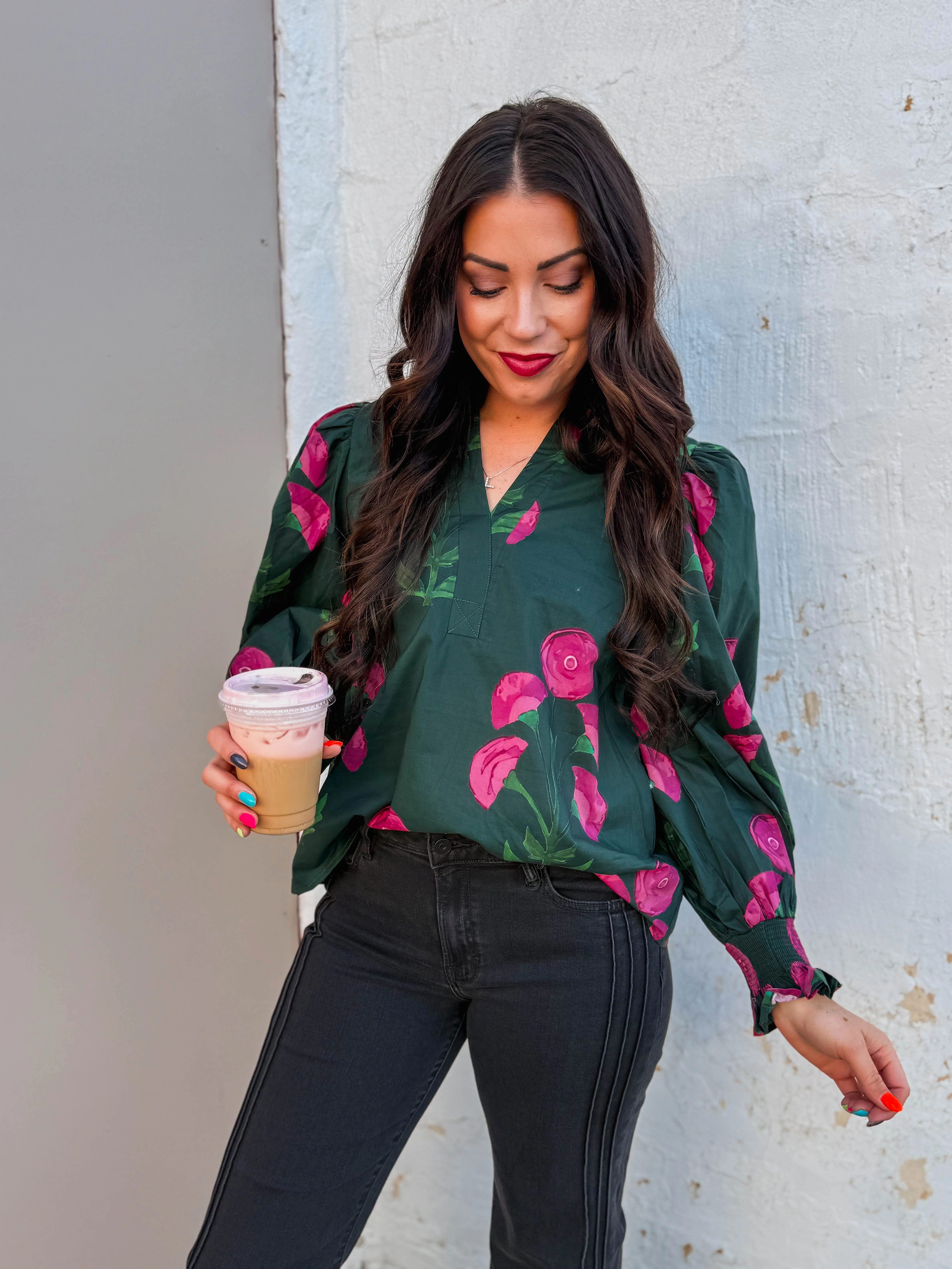 Celeste Floral Top - Image 3