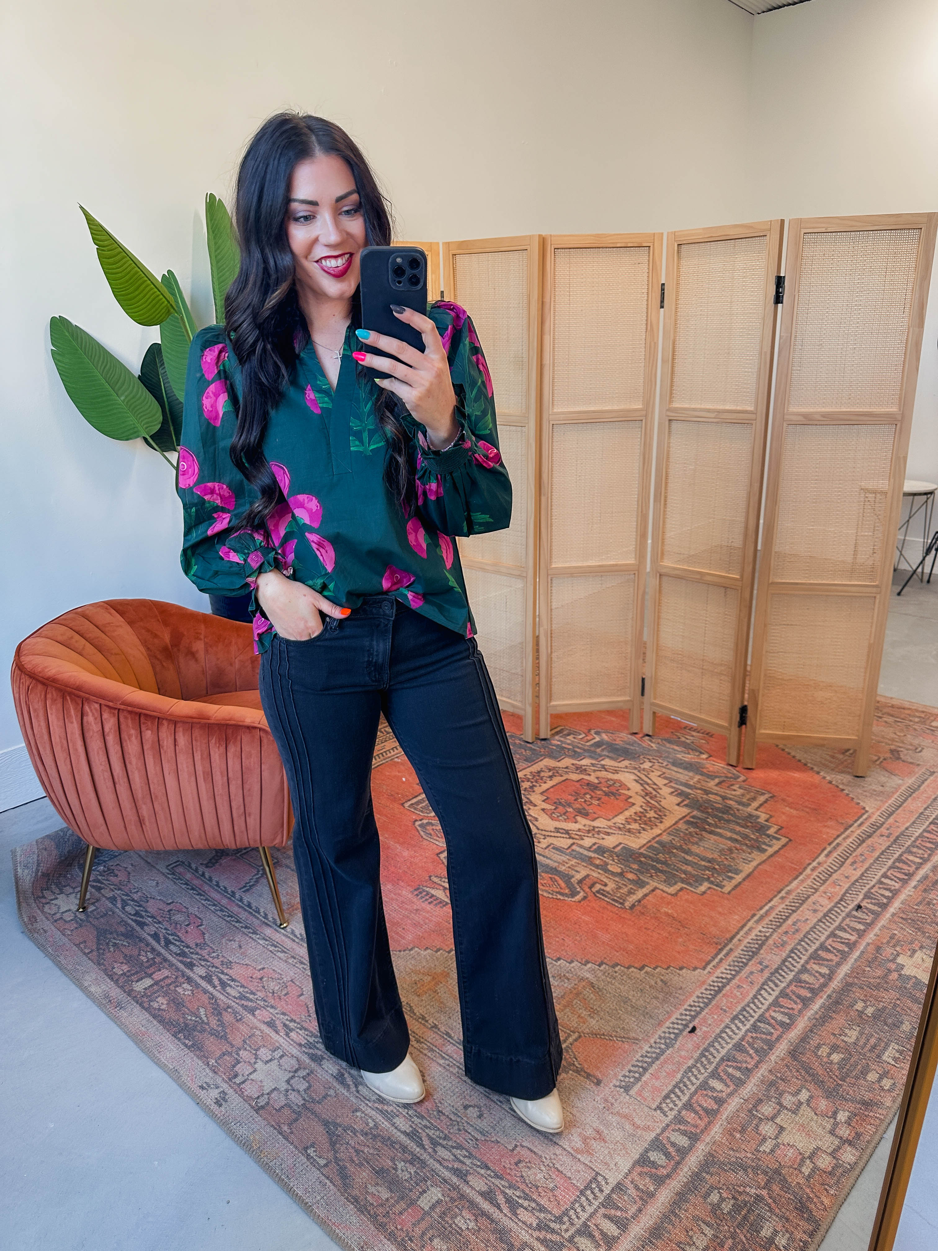 Celeste Floral Top - Image 8
