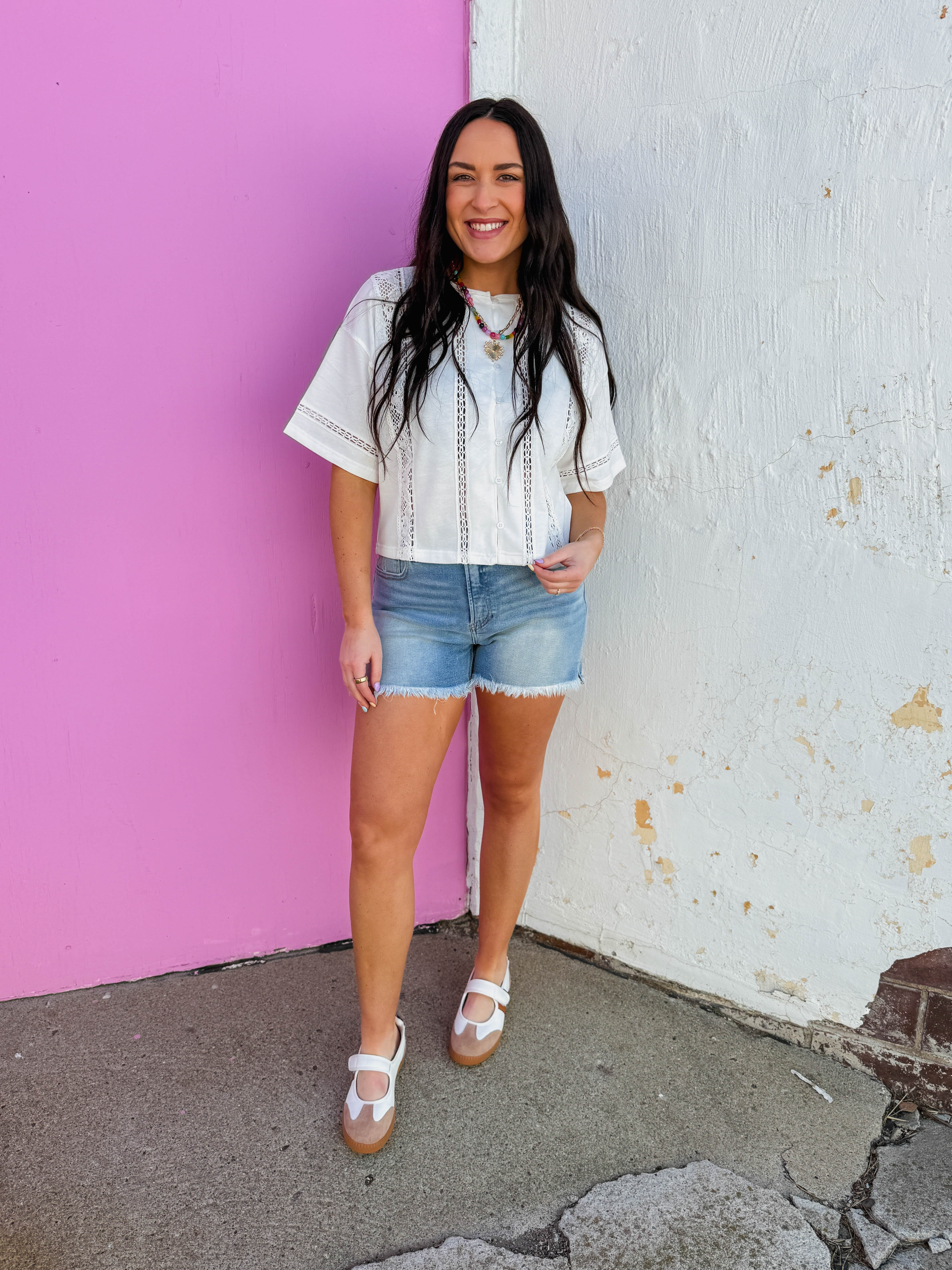 Charlotte Top-Off White - Image 2