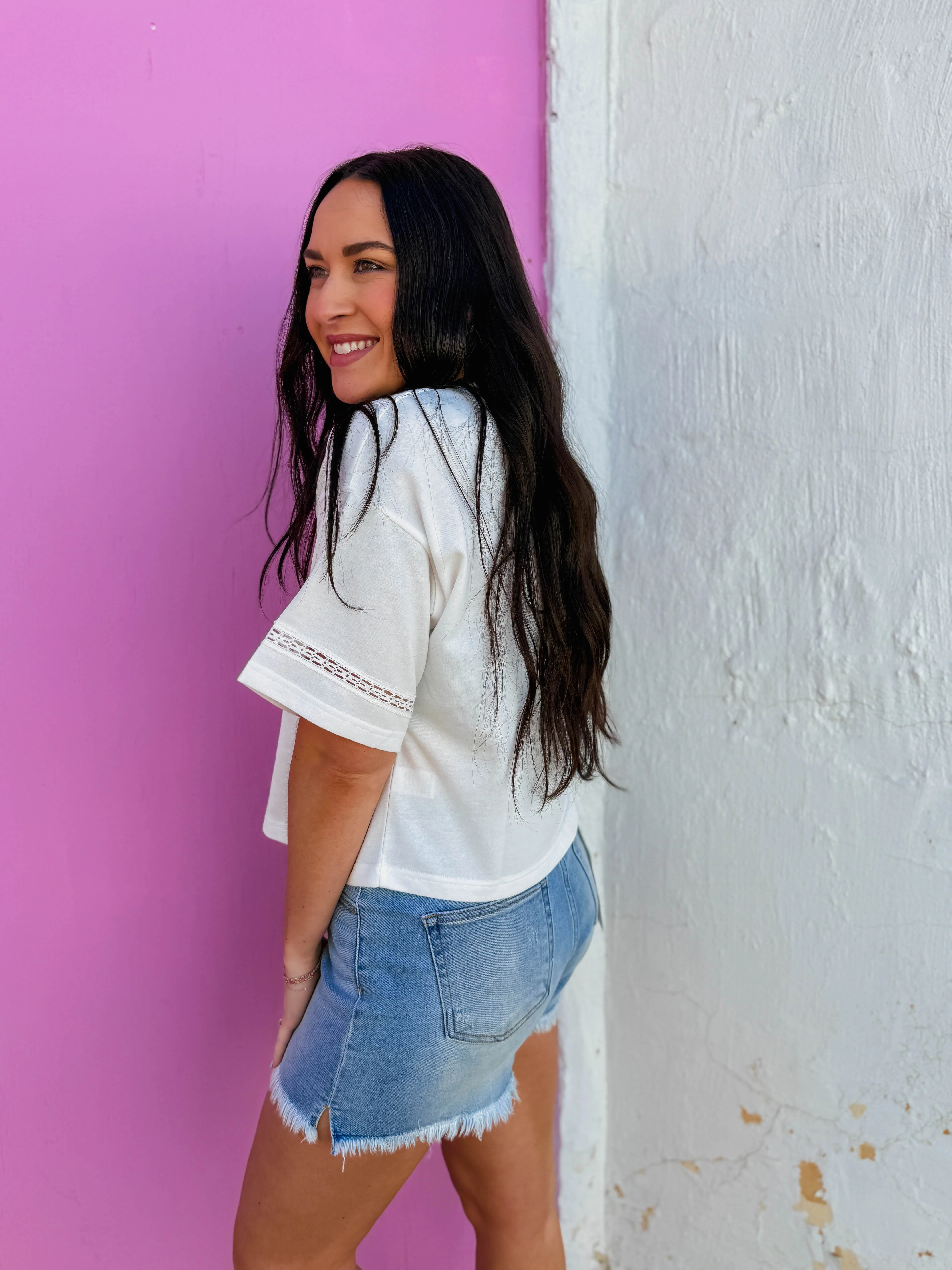 Charlotte Top-Off White - Image 7
