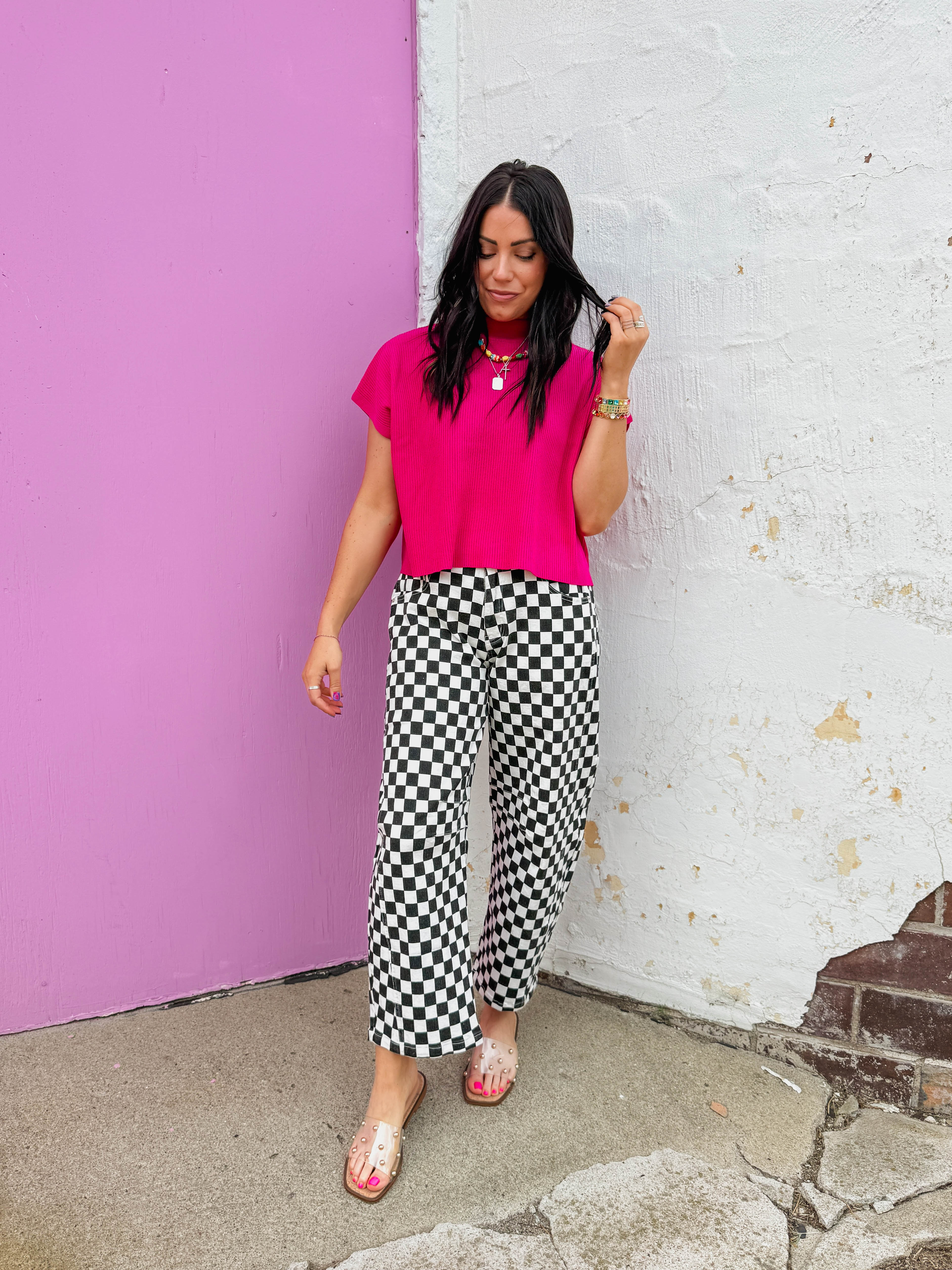 Checkmate Barrel Pants-Black - Image 6