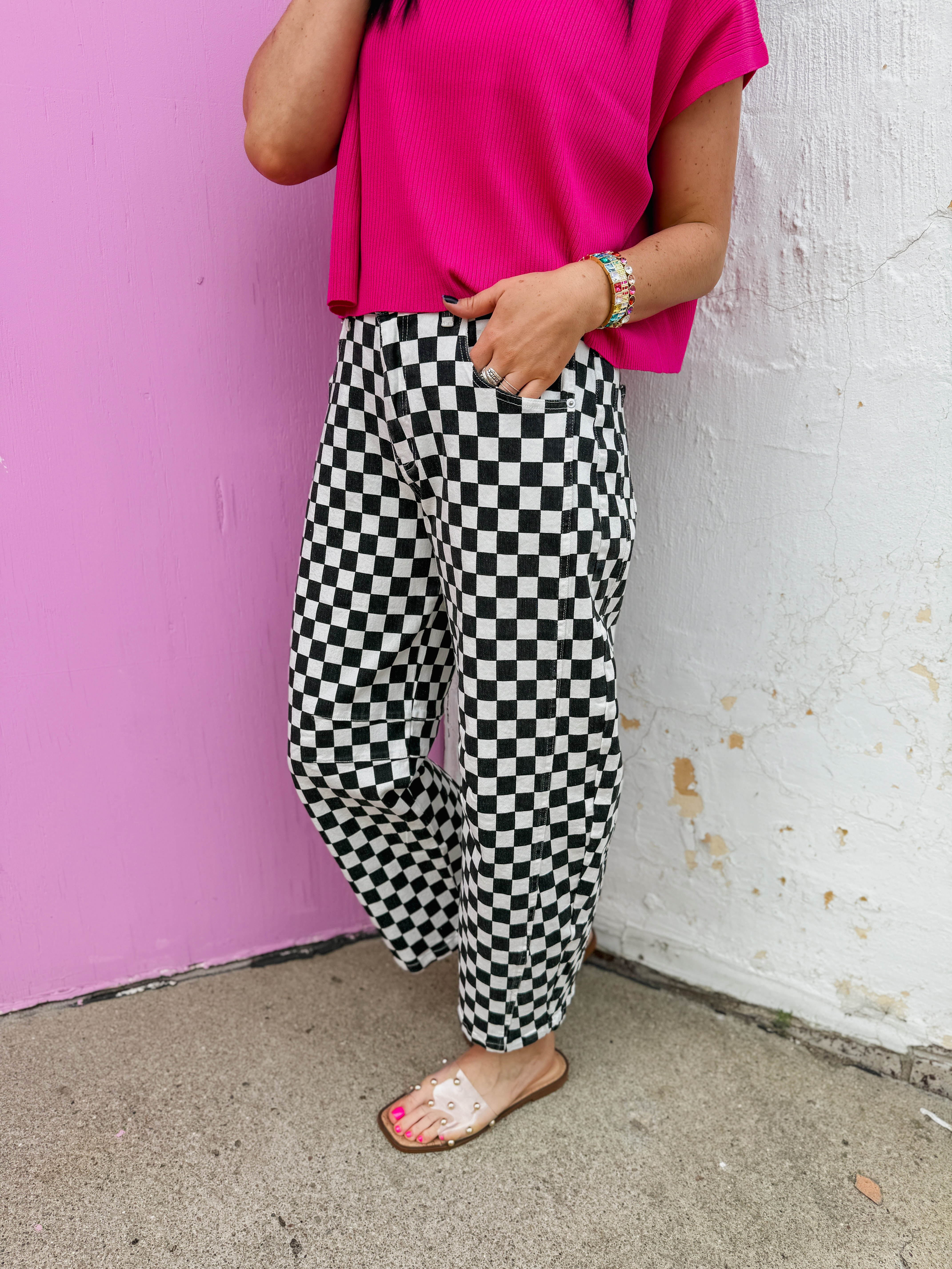 Checkmate Barrel Pants-Black - Image 7