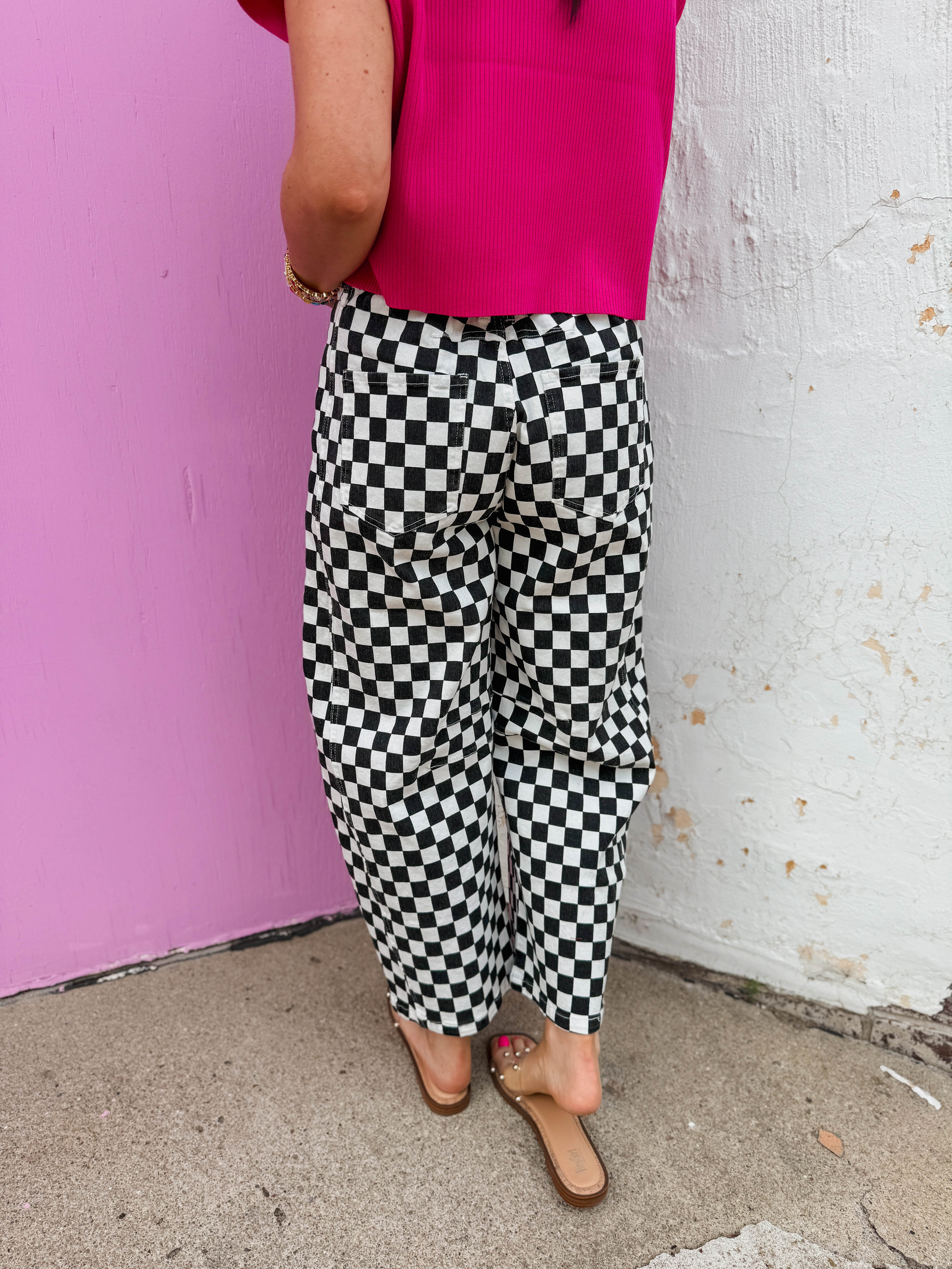 Checkmate Barrel Pants-Black - Image 9