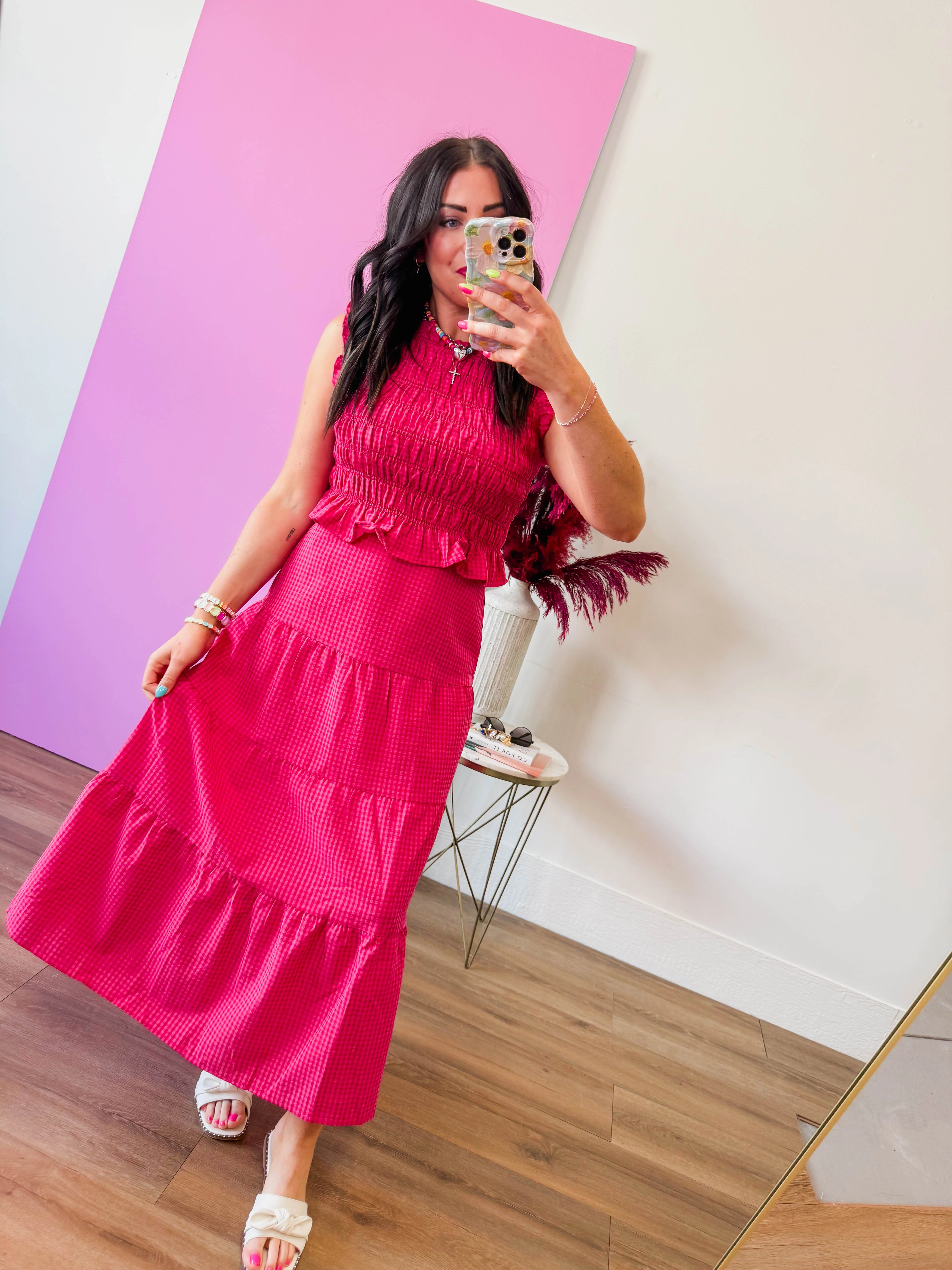 Cherry Crush Gingham Top - Image 9