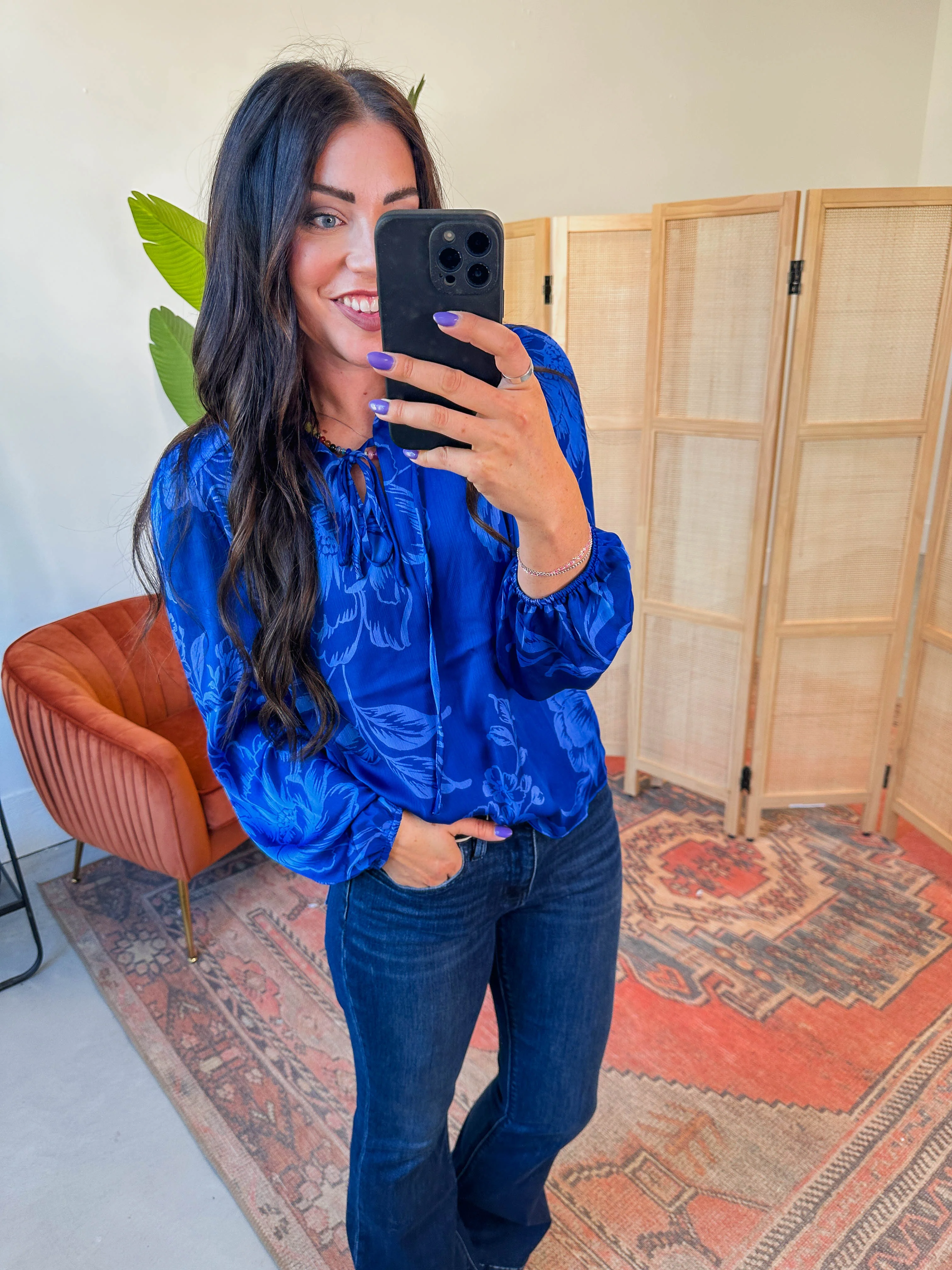 Ciara Floral Top - Image 8