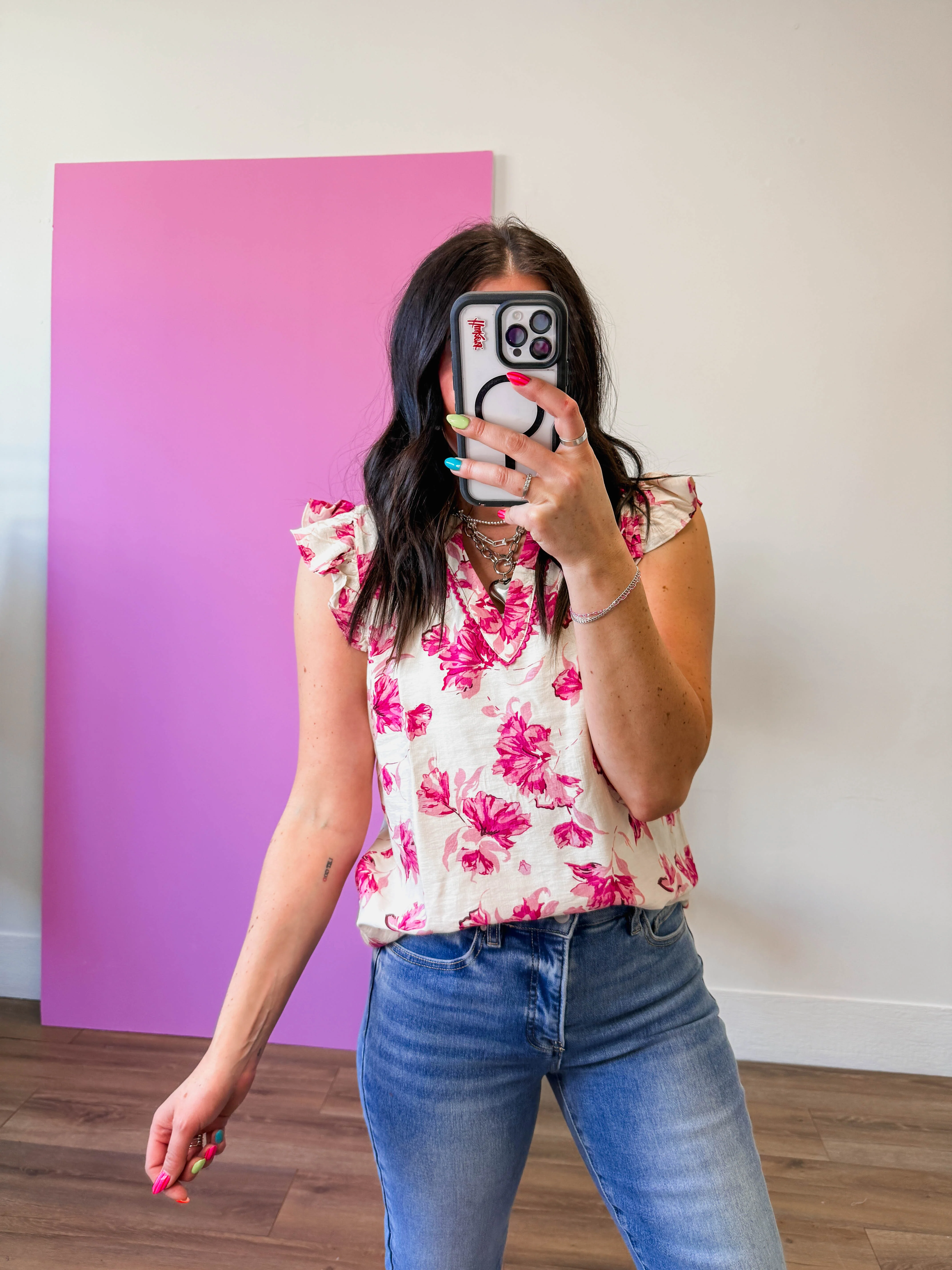 Clara Floral Top - Image 3
